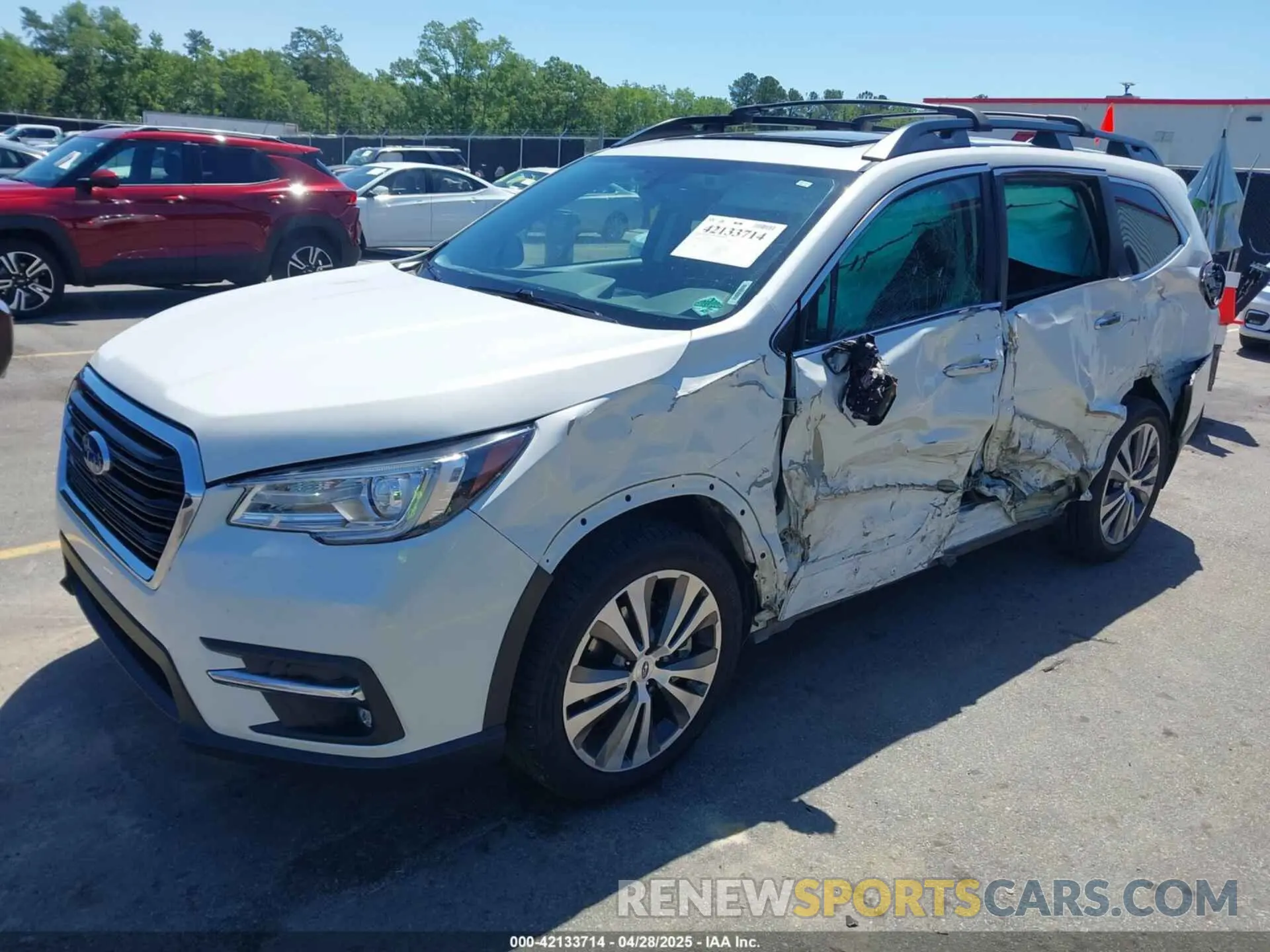 2 Photograph of a damaged car 4S4WMARD8M3425069 SUBARU ASCENT 2021