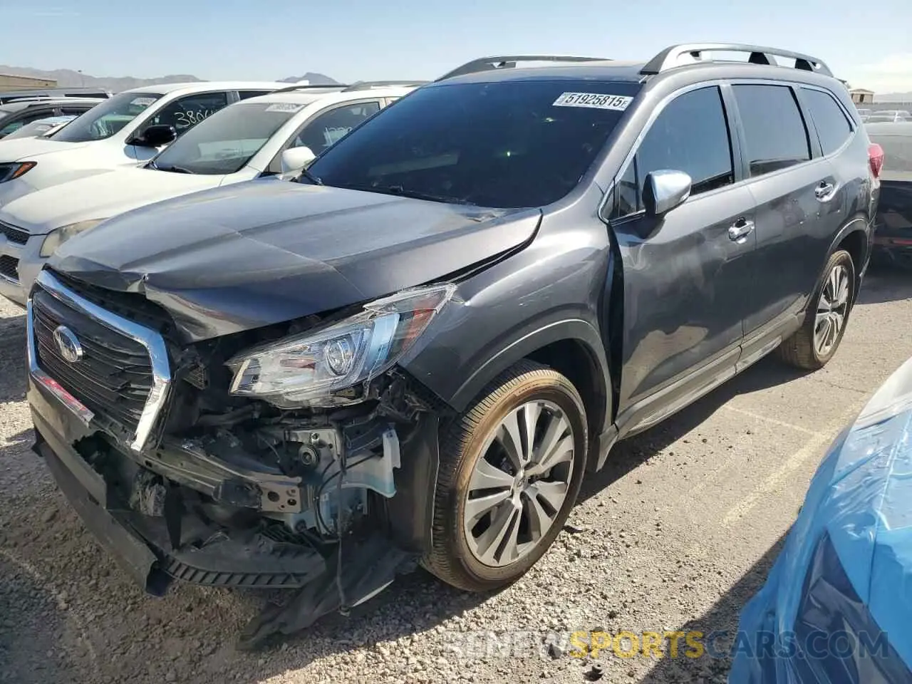 1 Photograph of a damaged car 4S4WMARD9M3463944 SUBARU ASCENT 2021
