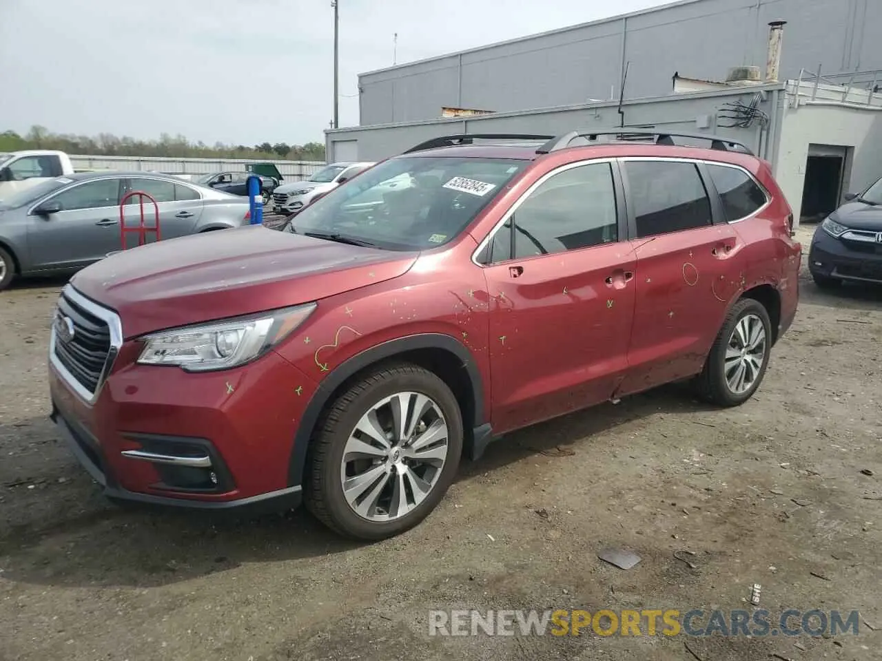 1 Photograph of a damaged car 4S4WMARDXM3403591 SUBARU ASCENT 2021