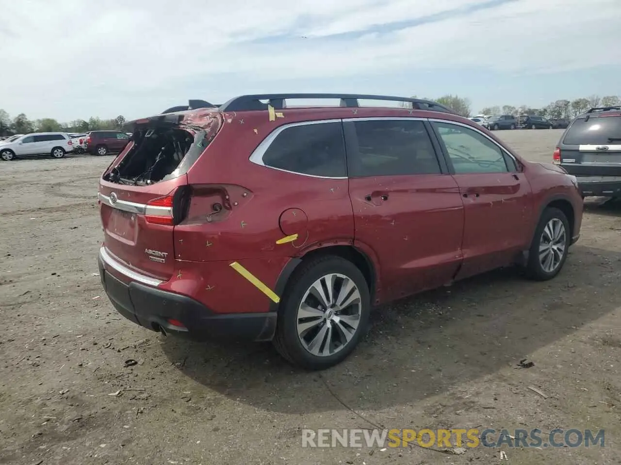 3 Photograph of a damaged car 4S4WMARDXM3403591 SUBARU ASCENT 2021
