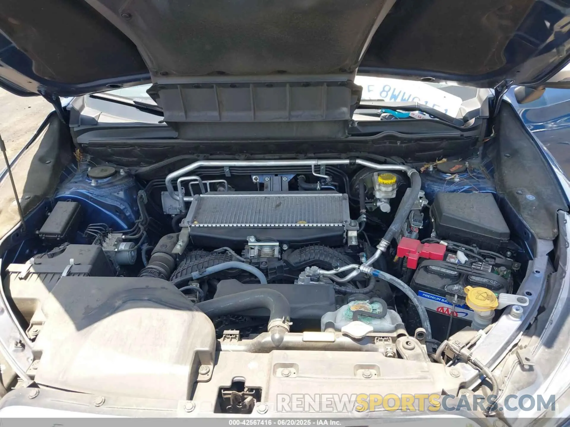 10 Photograph of a damaged car 4S4WMARDXM3453181 SUBARU ASCENT 2021