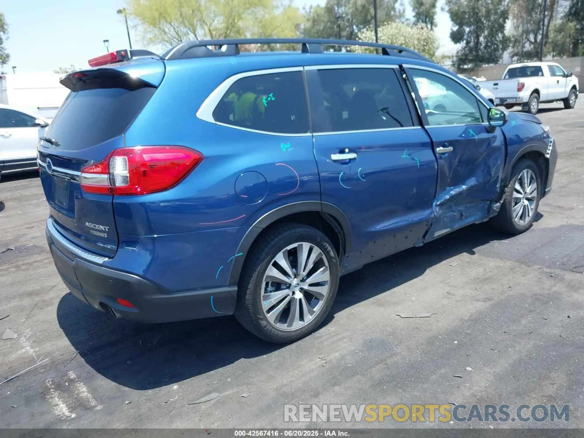 4 Photograph of a damaged car 4S4WMARDXM3453181 SUBARU ASCENT 2021