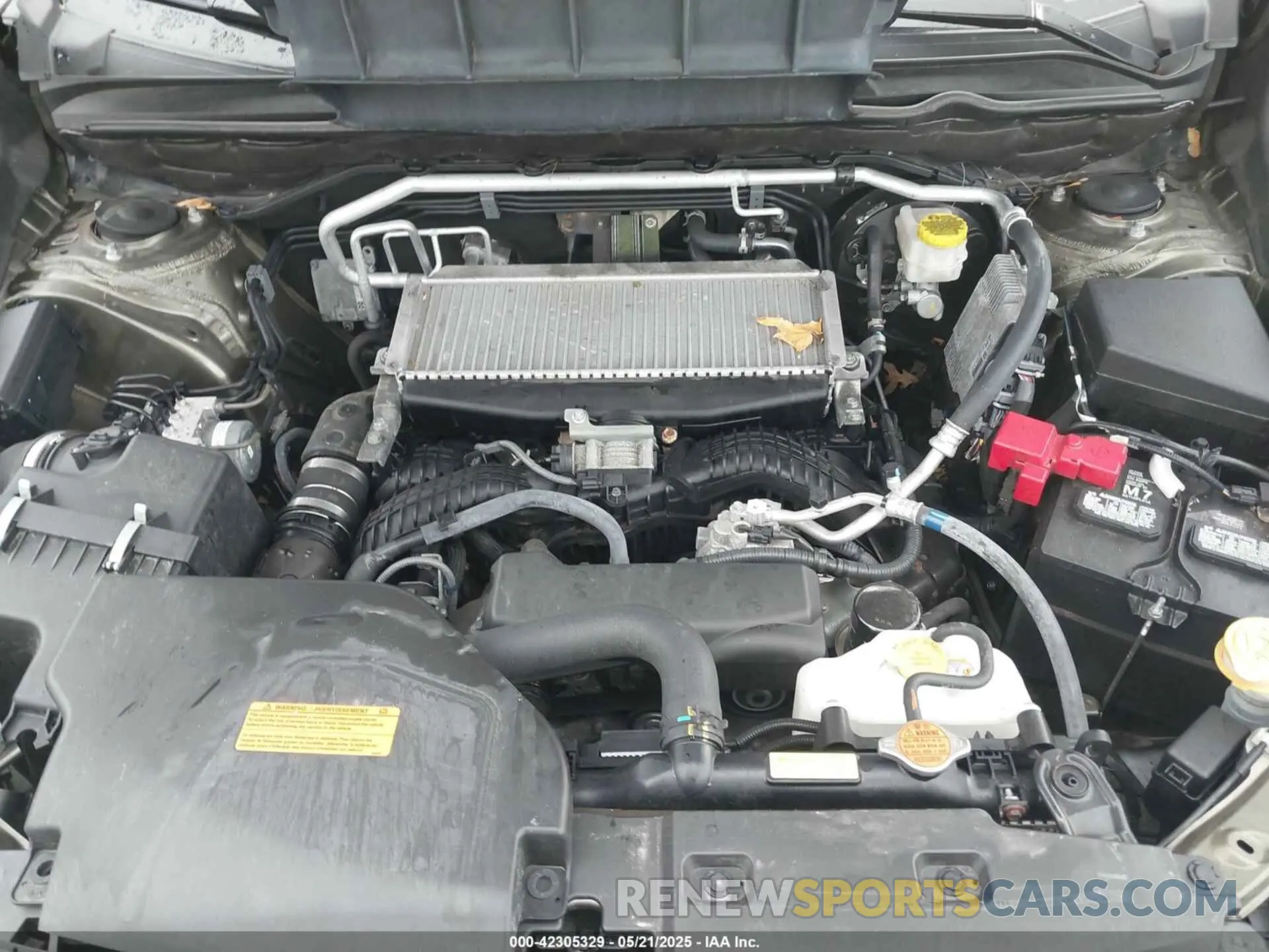 10 Photograph of a damaged car 4S4WMAED7N3402308 SUBARU ASCENT 2022