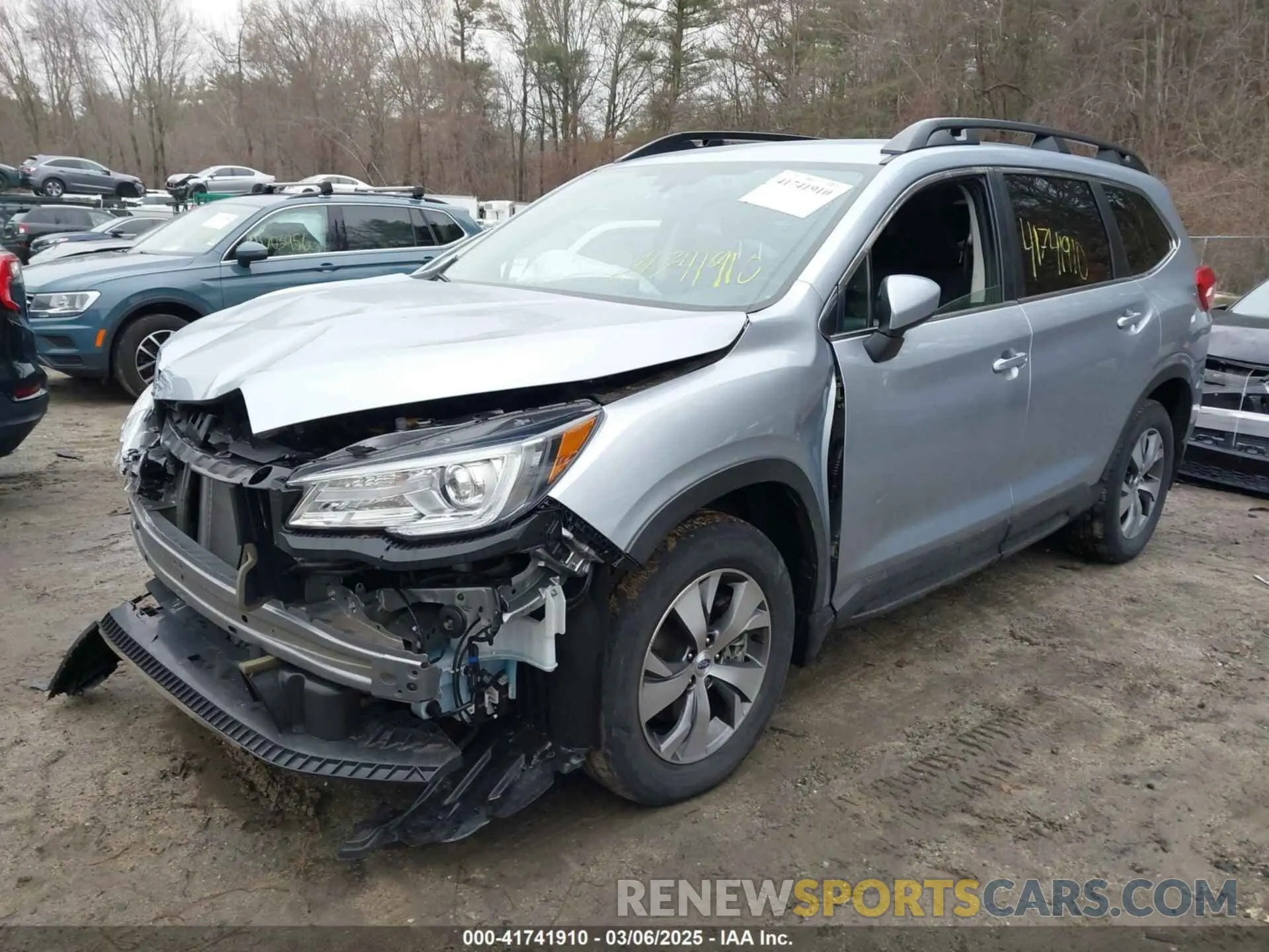 2 Photograph of a damaged car 4S4WMAED9N3459271 SUBARU ASCENT 2022
