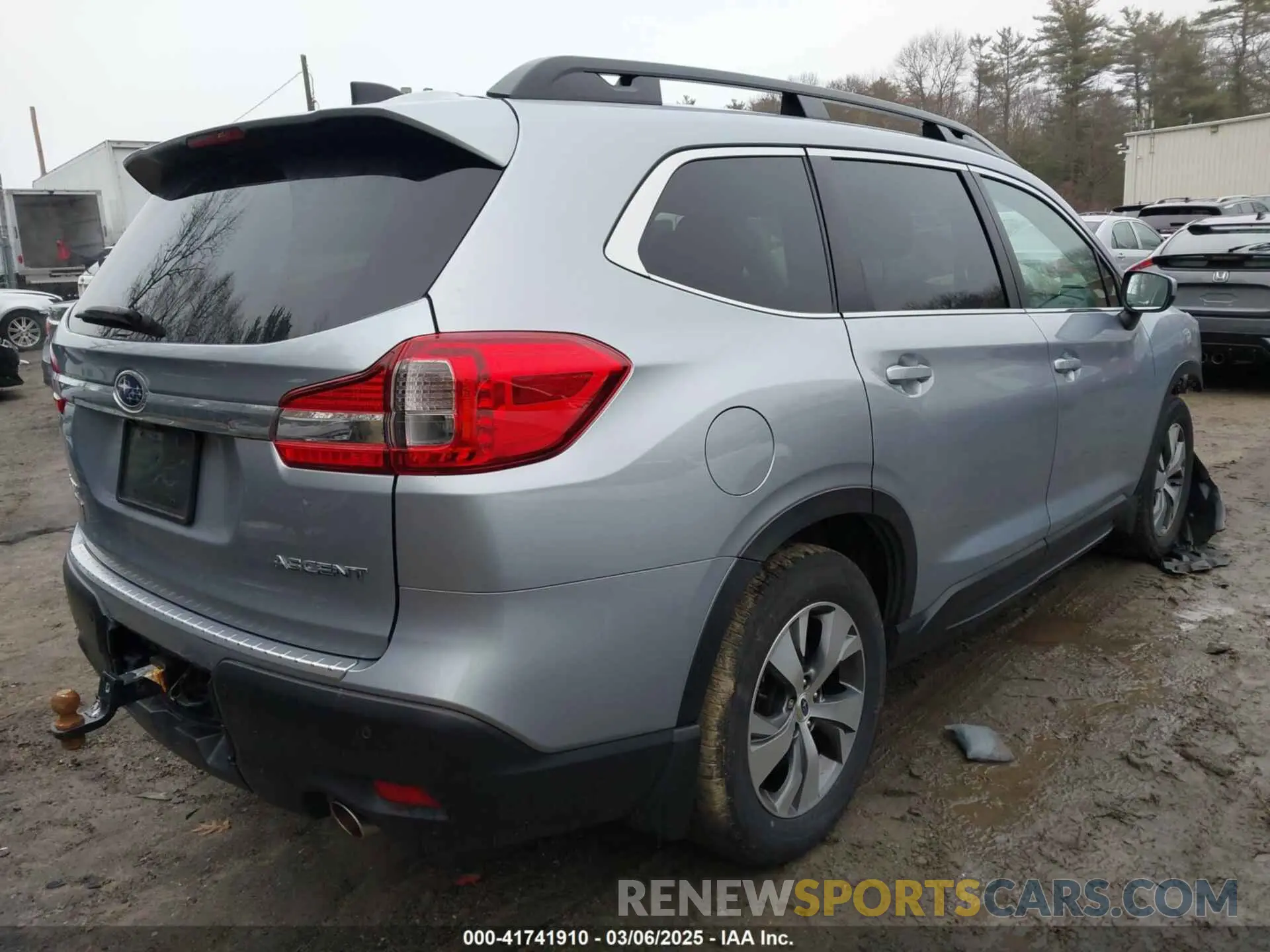 4 Photograph of a damaged car 4S4WMAED9N3459271 SUBARU ASCENT 2022