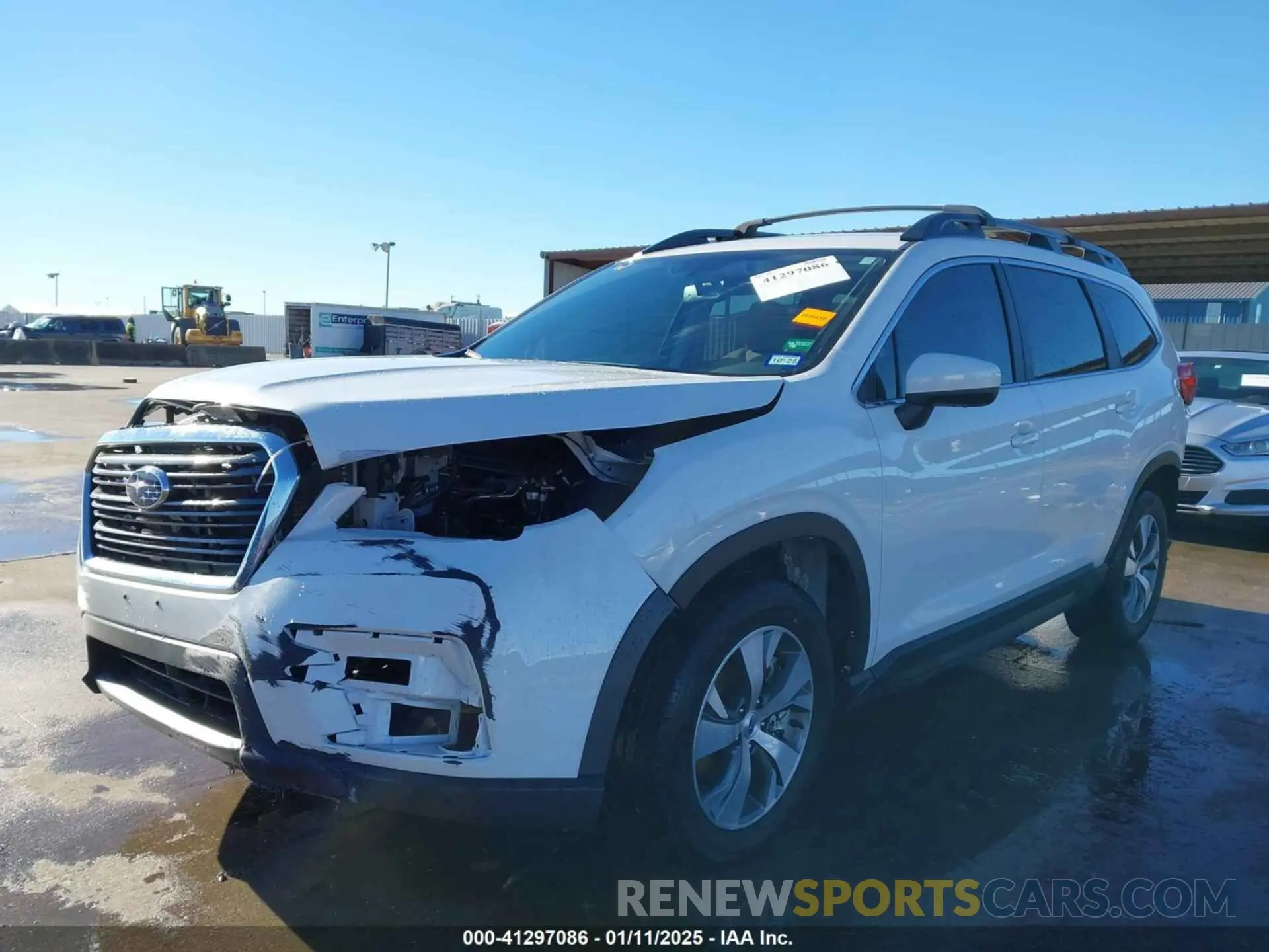 2 Photograph of a damaged car 4S4WMAEDXN3404747 SUBARU ASCENT 2022