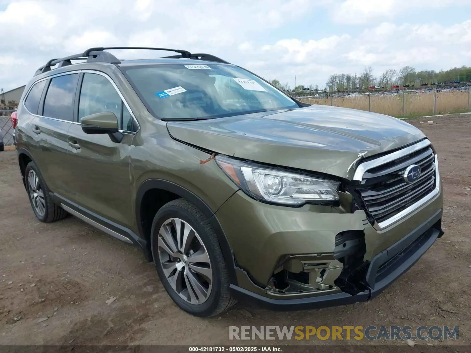 1 Photograph of a damaged car 4S4WMALD6N3425758 SUBARU ASCENT 2022