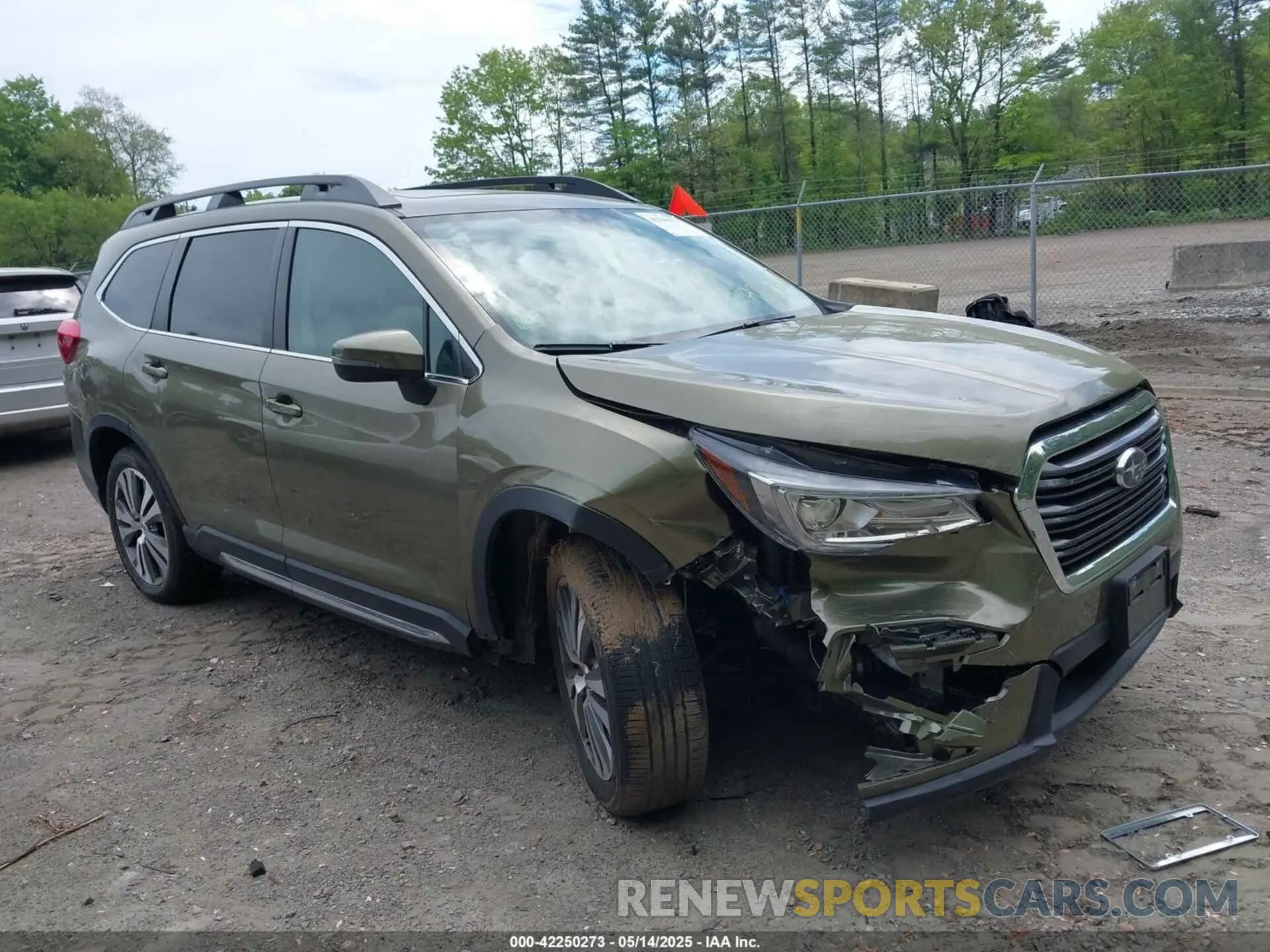 1 Photograph of a damaged car 4S4WMAPD2N3455074 SUBARU ASCENT 2022