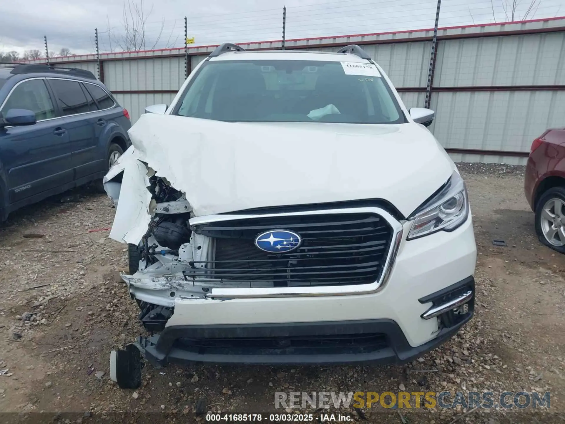 13 Photograph of a damaged car 4S4WMARD0N3431417 SUBARU ASCENT 2022