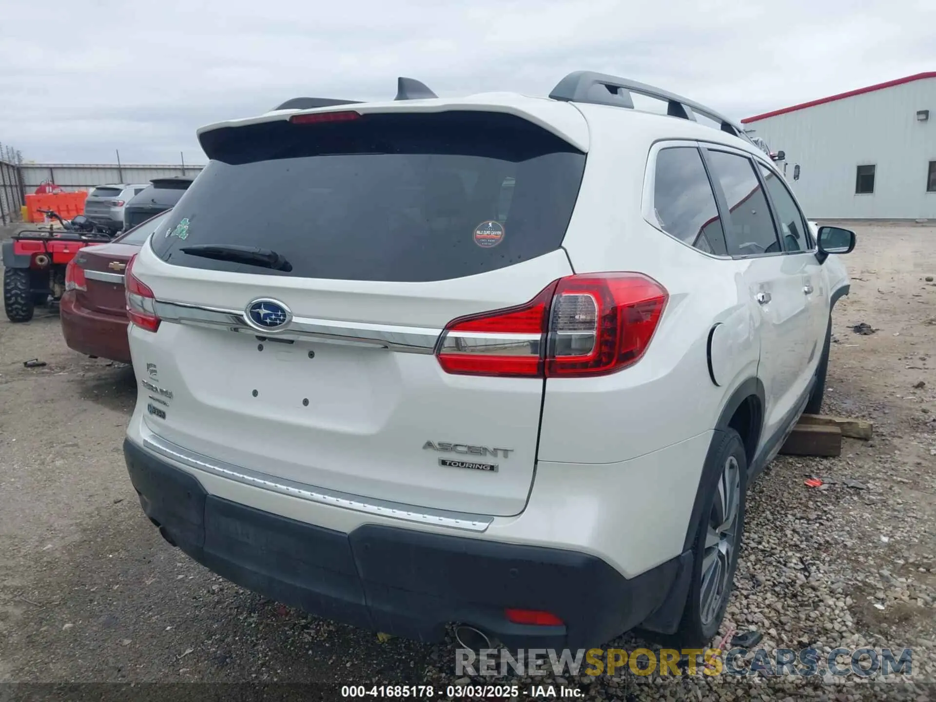 4 Photograph of a damaged car 4S4WMARD0N3431417 SUBARU ASCENT 2022