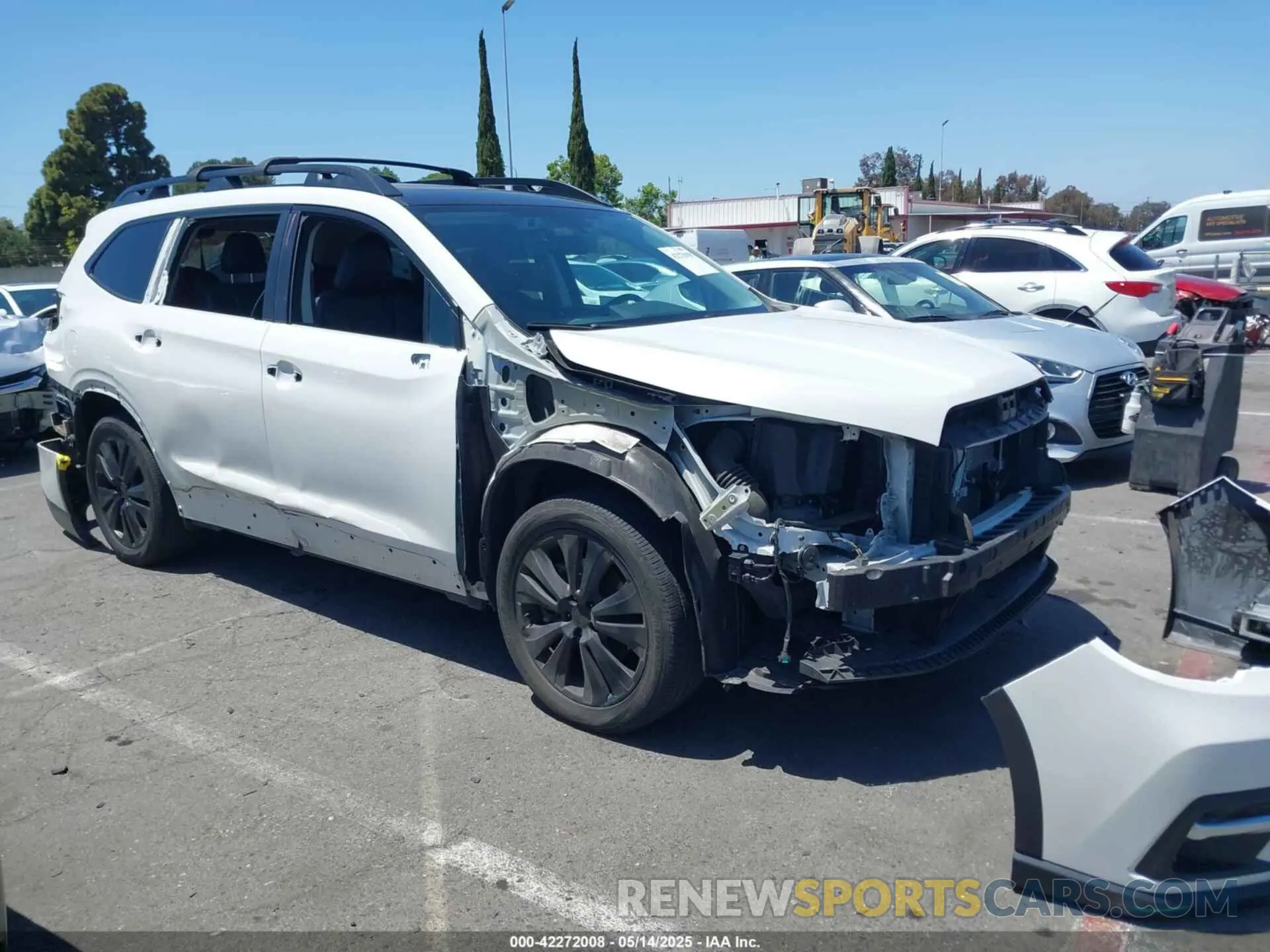 1 Photograph of a damaged car 4S4WMARD2N3425683 SUBARU ASCENT 2022