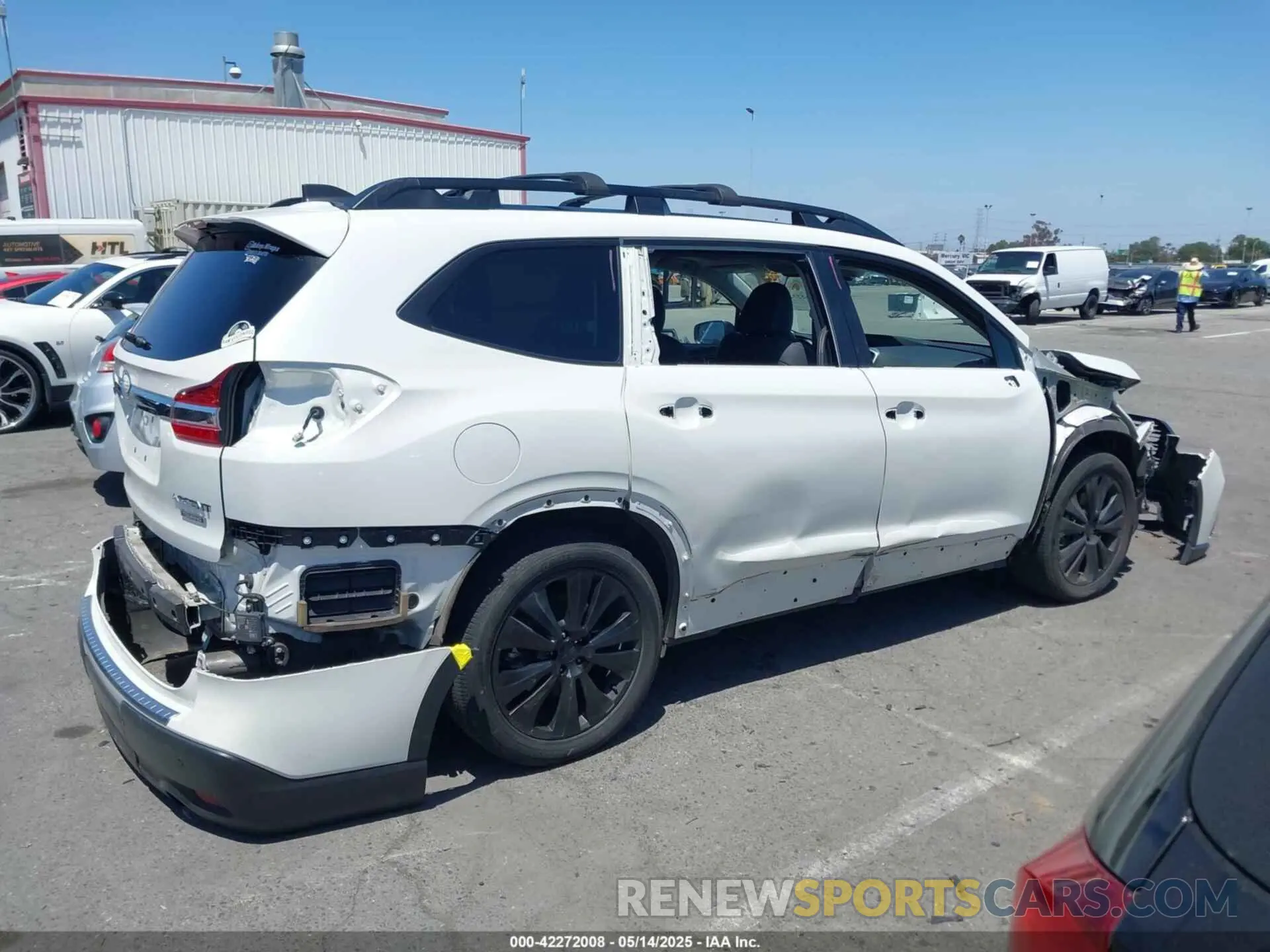 14 Photograph of a damaged car 4S4WMARD2N3425683 SUBARU ASCENT 2022