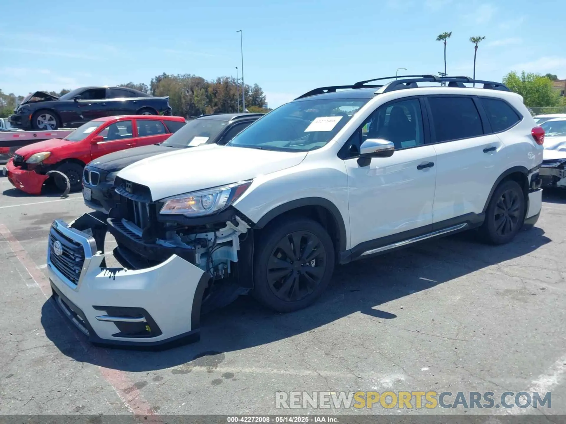 2 Photograph of a damaged car 4S4WMARD2N3425683 SUBARU ASCENT 2022