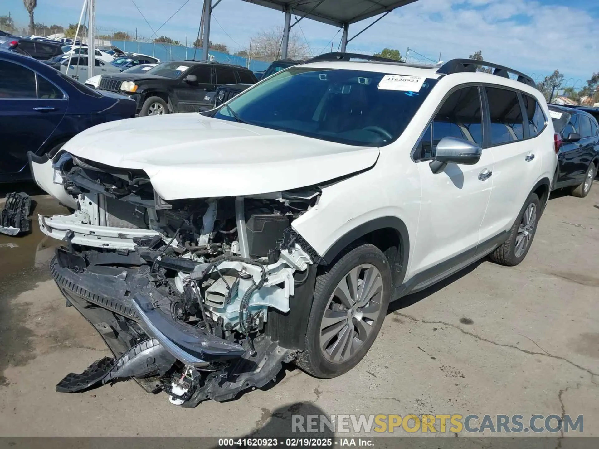 2 Photograph of a damaged car 4S4WMARD2N3457954 SUBARU ASCENT 2022