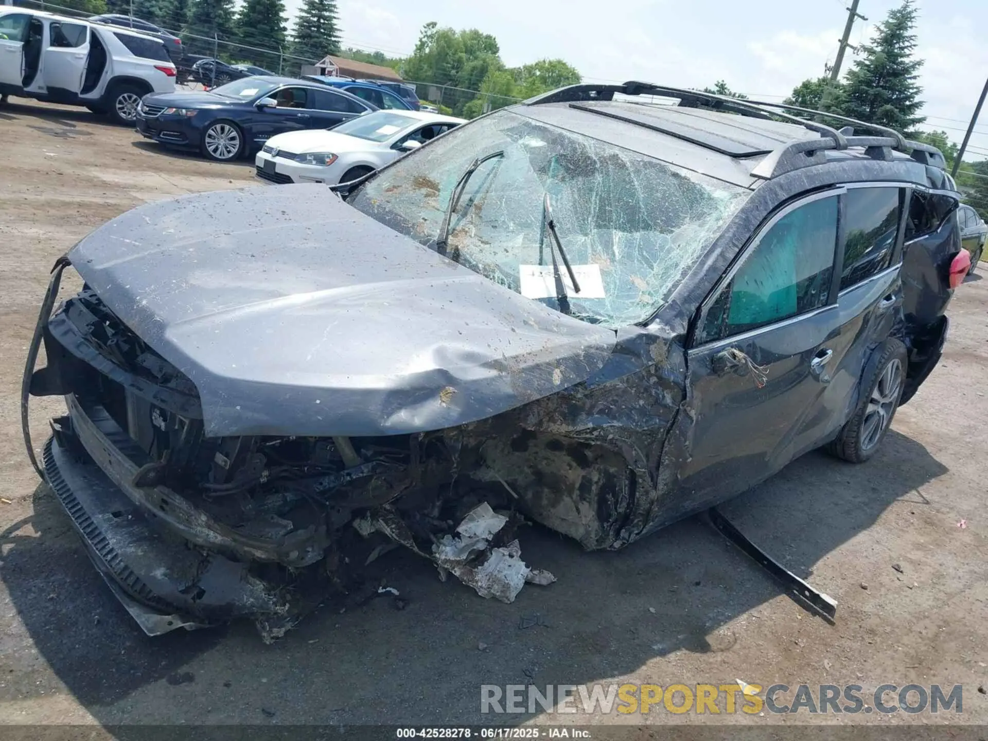 2 Photograph of a damaged car 4S4WMARD3N3405264 SUBARU ASCENT 2022