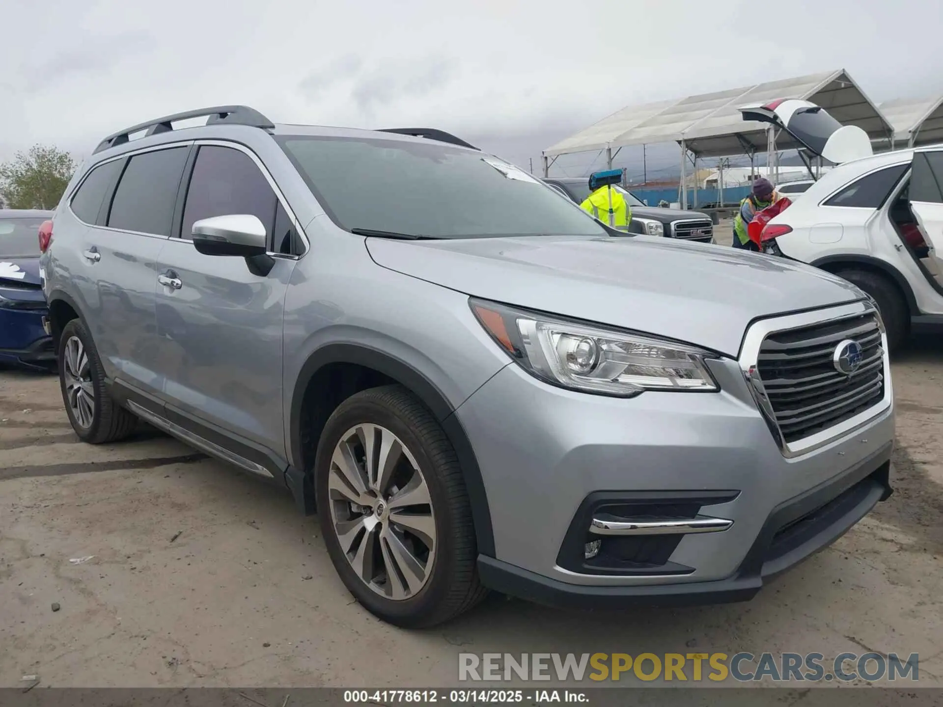 1 Photograph of a damaged car 4S4WMARD3N3435364 SUBARU ASCENT 2022