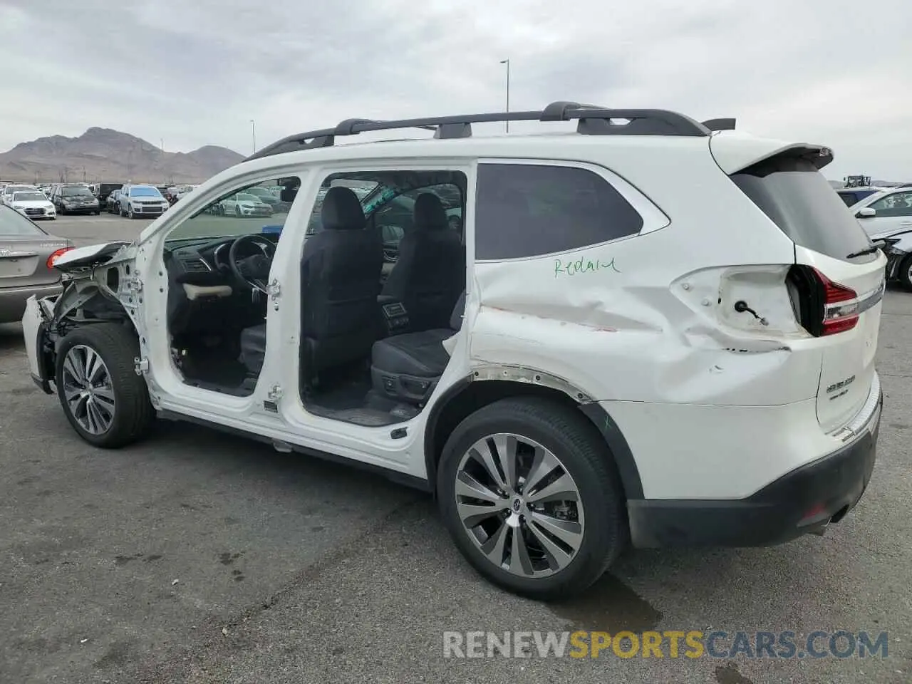 2 Photograph of a damaged car 4S4WMARD4N3413194 SUBARU ASCENT 2022
