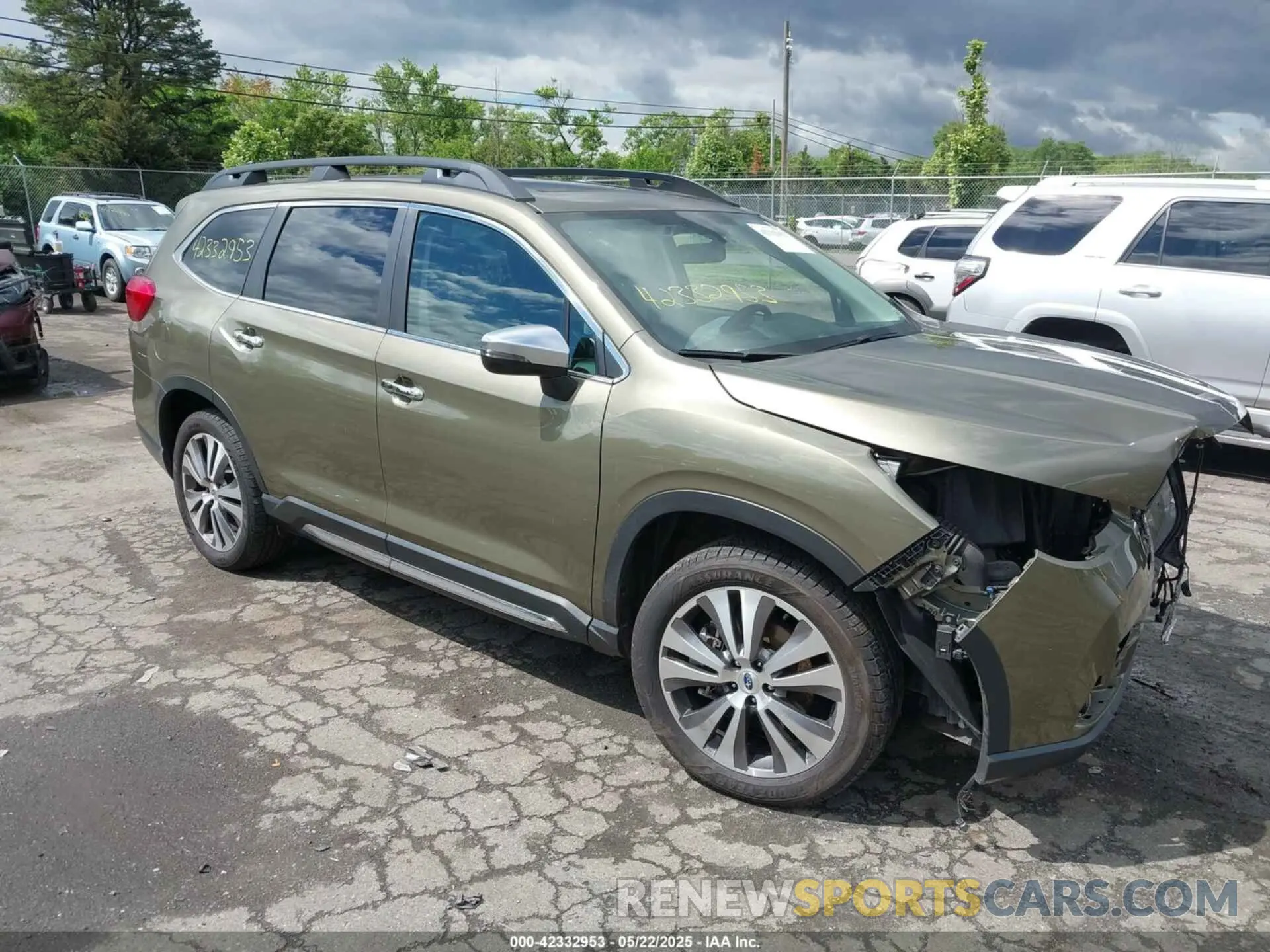 1 Photograph of a damaged car 4S4WMARD5N3454420 SUBARU ASCENT 2022