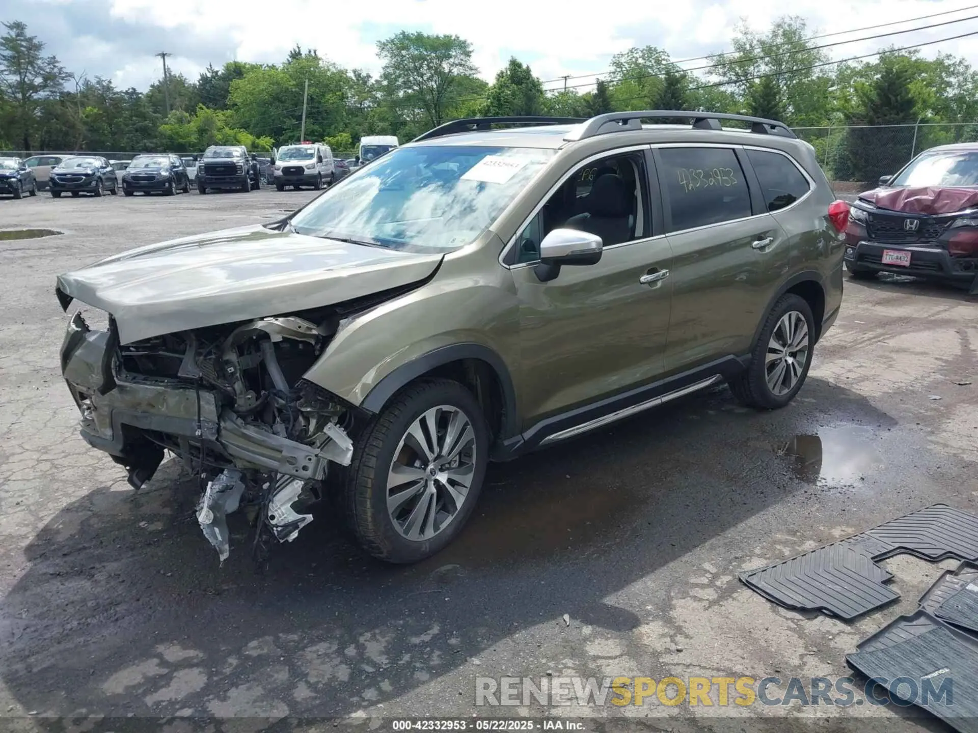 2 Photograph of a damaged car 4S4WMARD5N3454420 SUBARU ASCENT 2022