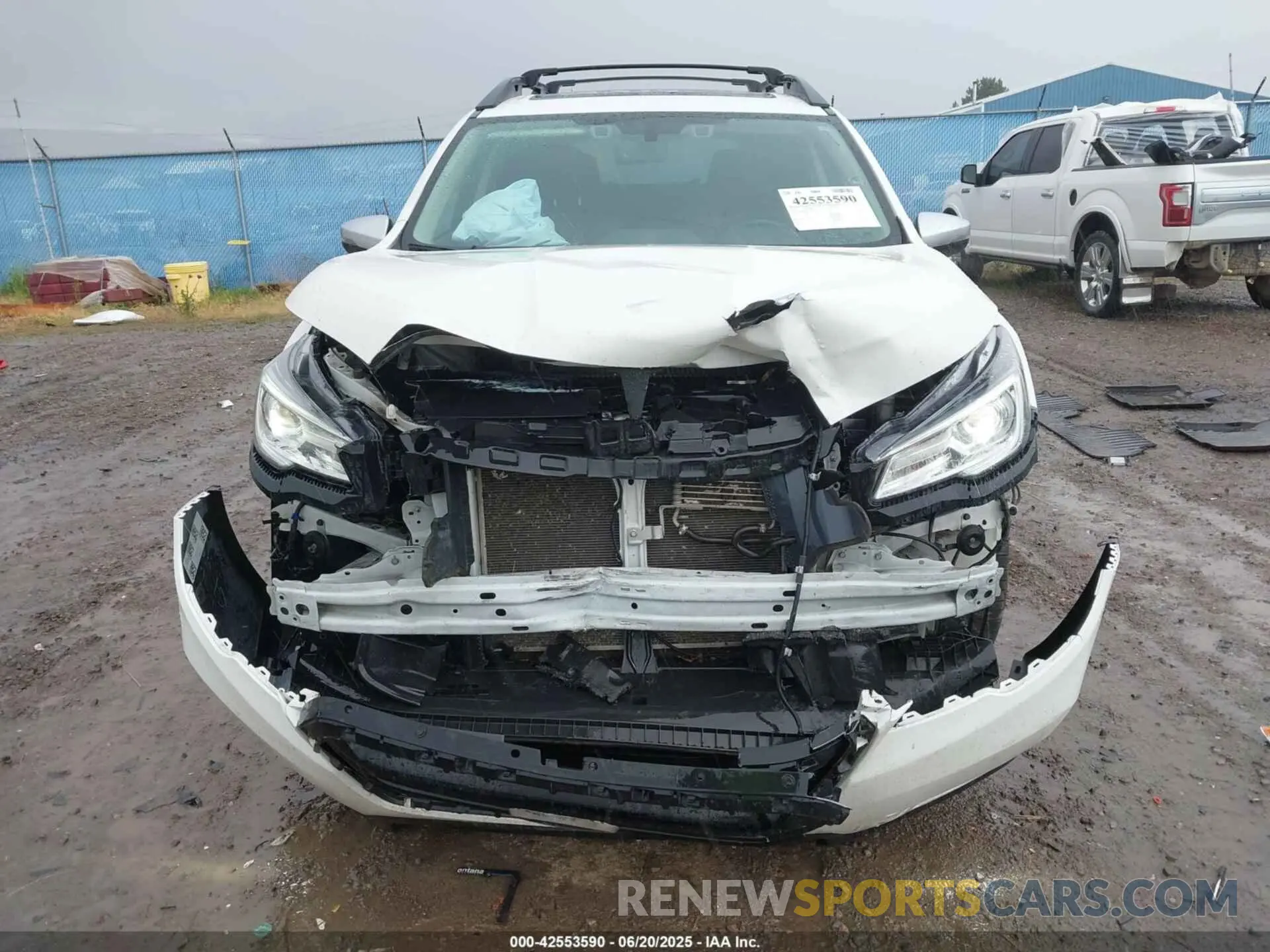 6 Photograph of a damaged car 4S4WMARD7N3423136 SUBARU ASCENT 2022