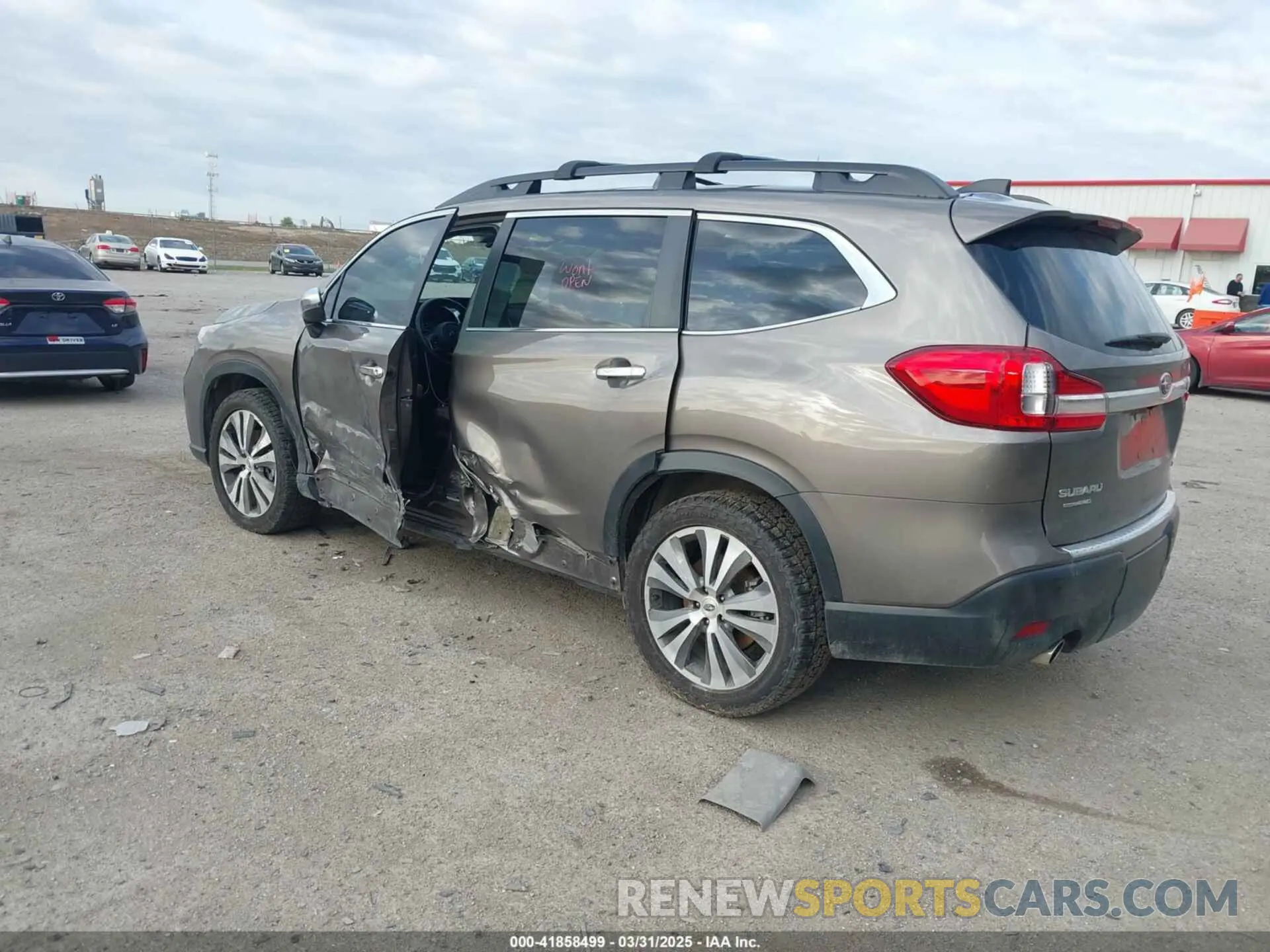3 Photograph of a damaged car 4S4WMARDXN3434776 SUBARU ASCENT 2022