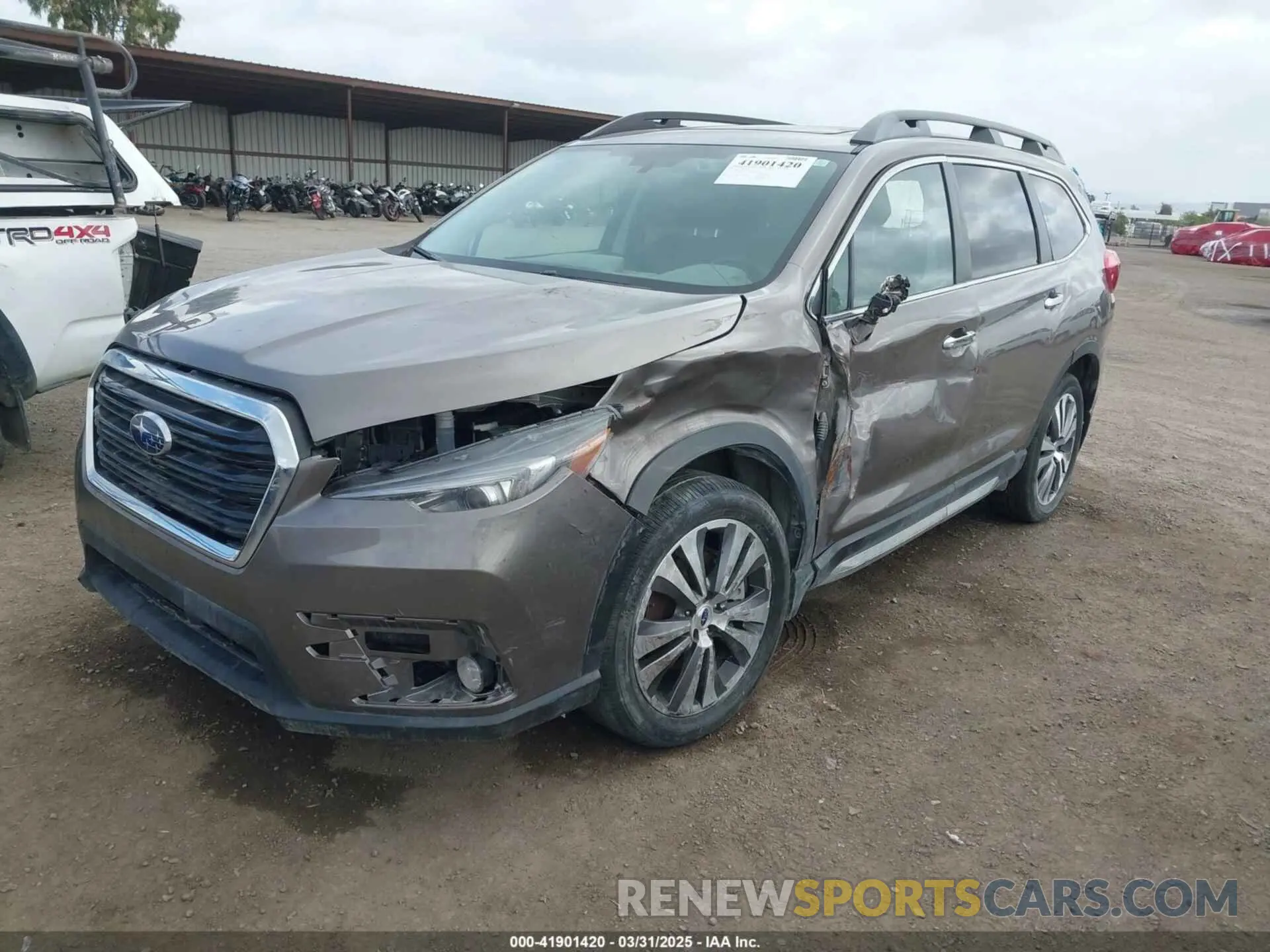 2 Photograph of a damaged car 4S4WMARDXN3466546 SUBARU ASCENT 2022