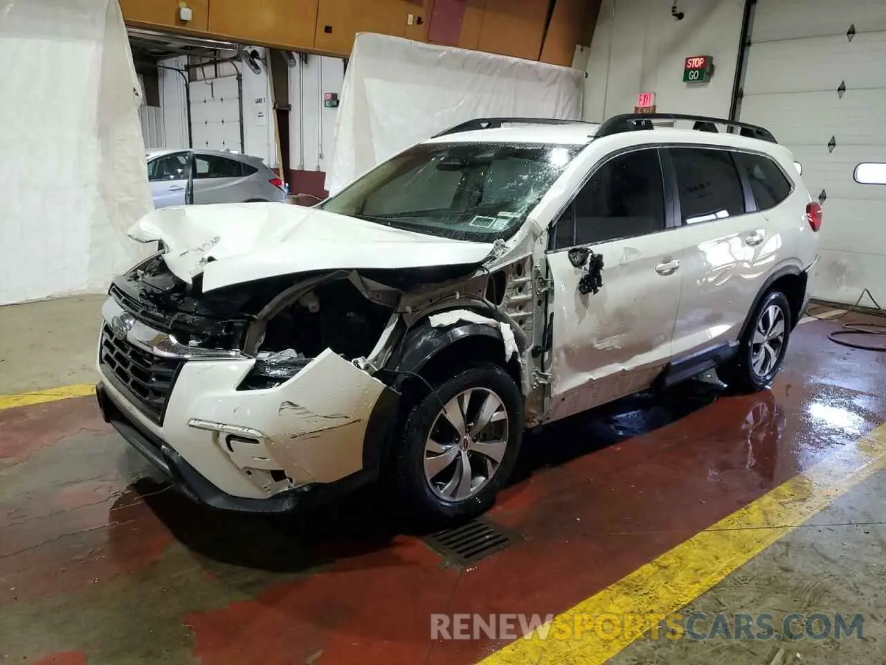 1 Photograph of a damaged car 4S4WMABDXP3406084 SUBARU ASCENT 2023