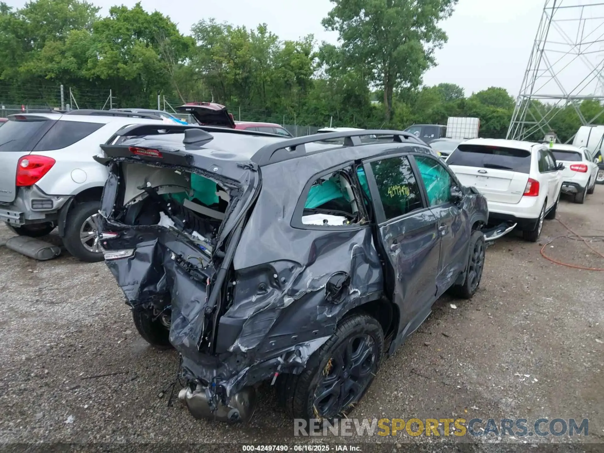 6 Photograph of a damaged car 4S4WMAHD0P3451624 SUBARU ASCENT 2023
