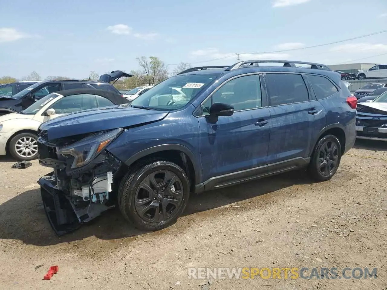 1 Photograph of a damaged car 4S4WMAHD0P3458072 SUBARU ASCENT 2023