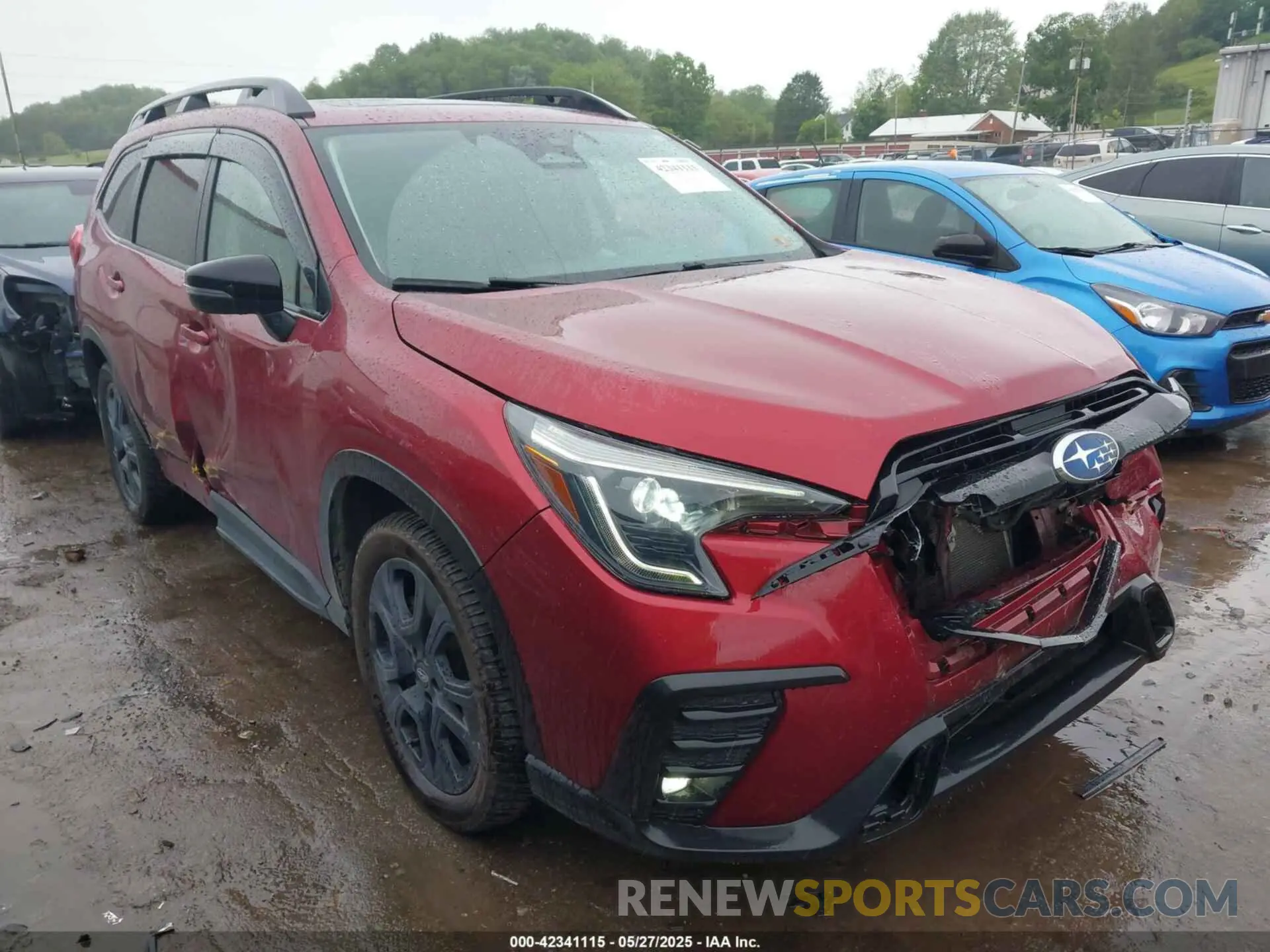 1 Photograph of a damaged car 4S4WMAHD3P3441010 SUBARU ASCENT 2023