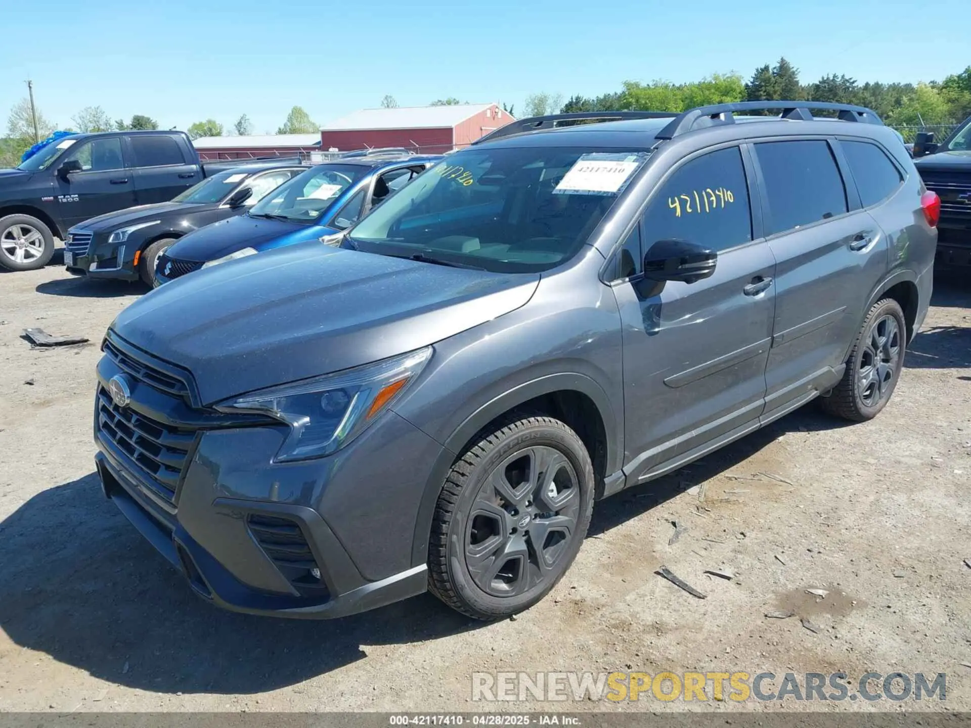 2 Photograph of a damaged car 4S4WMAKD0P3452295 SUBARU ASCENT 2023