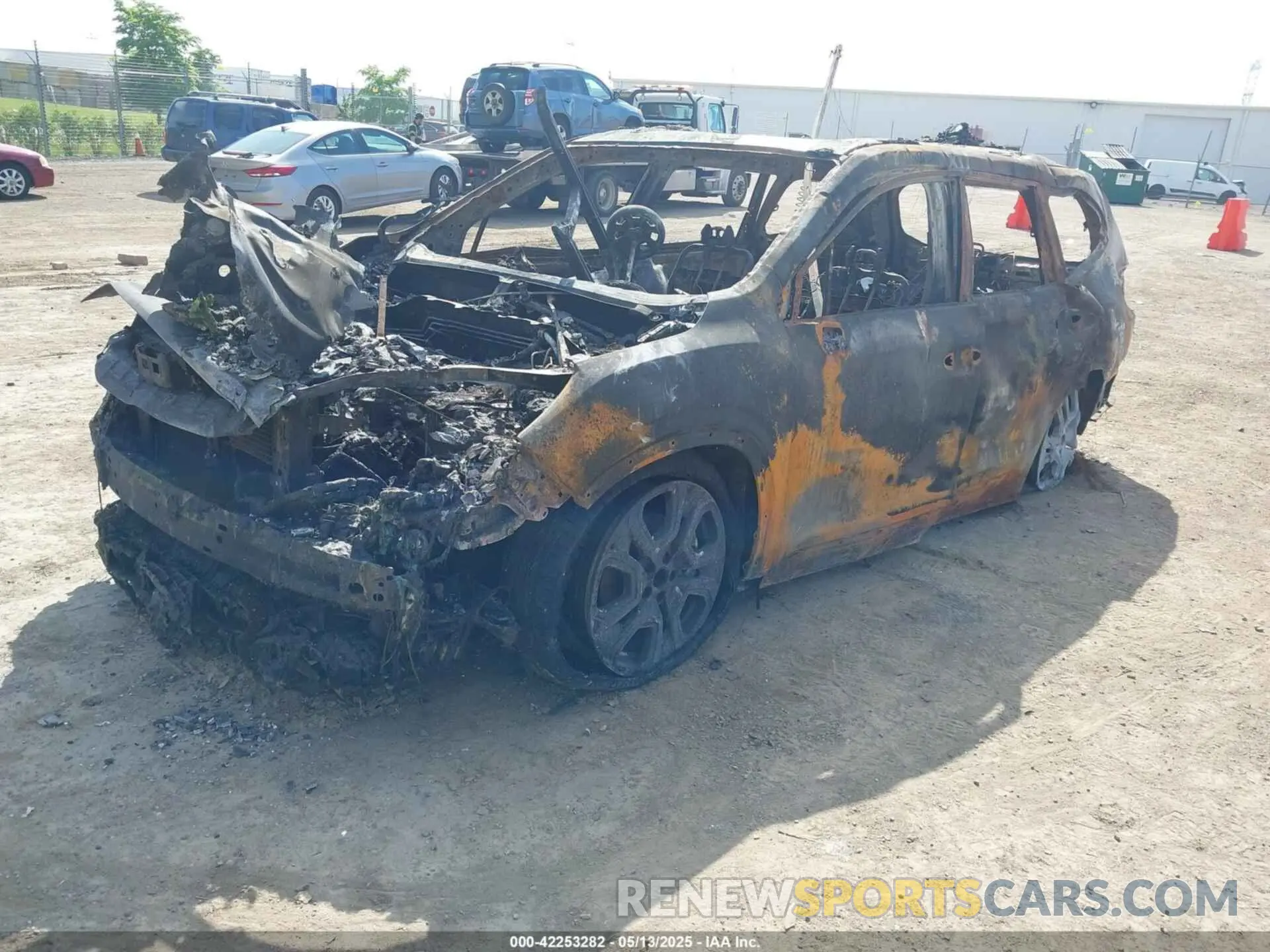 2 Photograph of a damaged car 4S4WMAKD4P3453871 SUBARU ASCENT 2023
