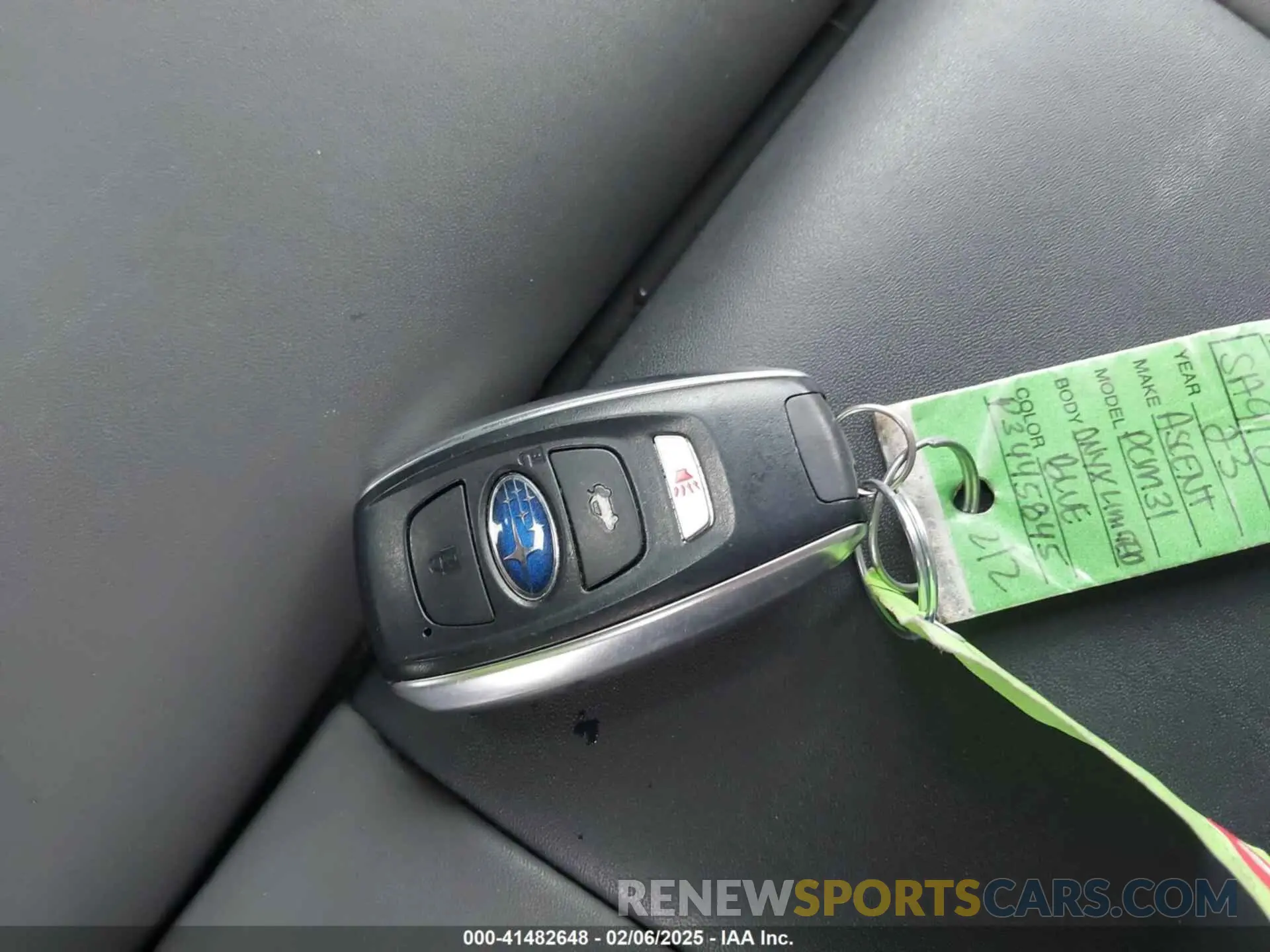 11 Photograph of a damaged car 4S4WMAKD7P3445845 SUBARU ASCENT 2023