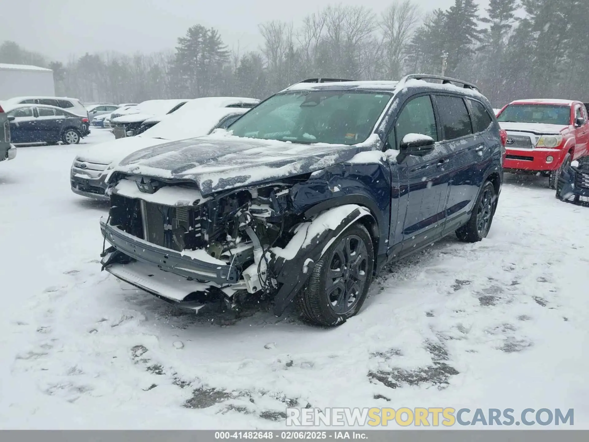 2 Photograph of a damaged car 4S4WMAKD7P3445845 SUBARU ASCENT 2023