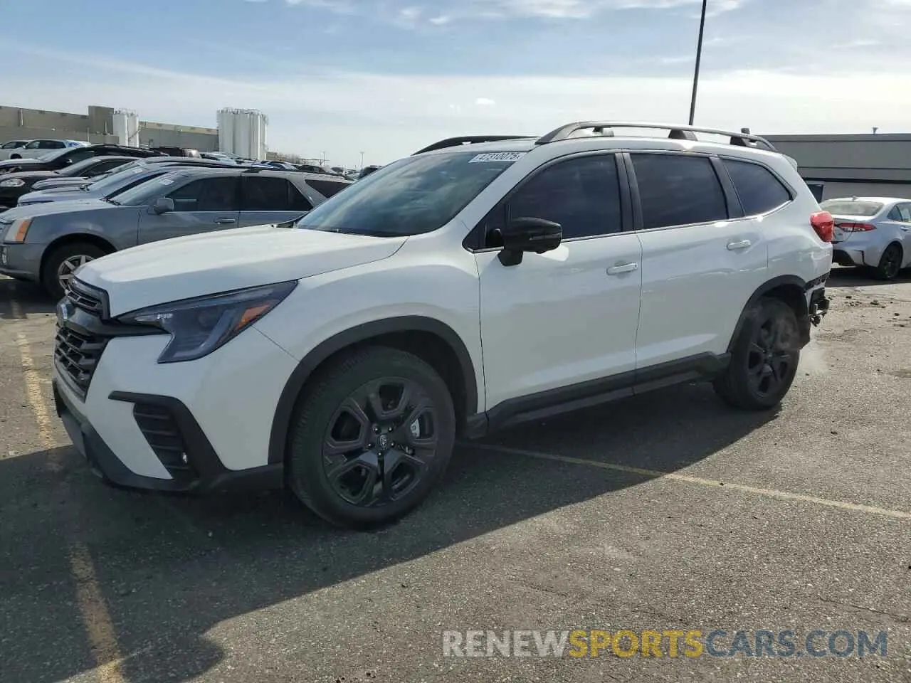 1 Photograph of a damaged car 4S4WMAKD8P3432716 SUBARU ASCENT 2023