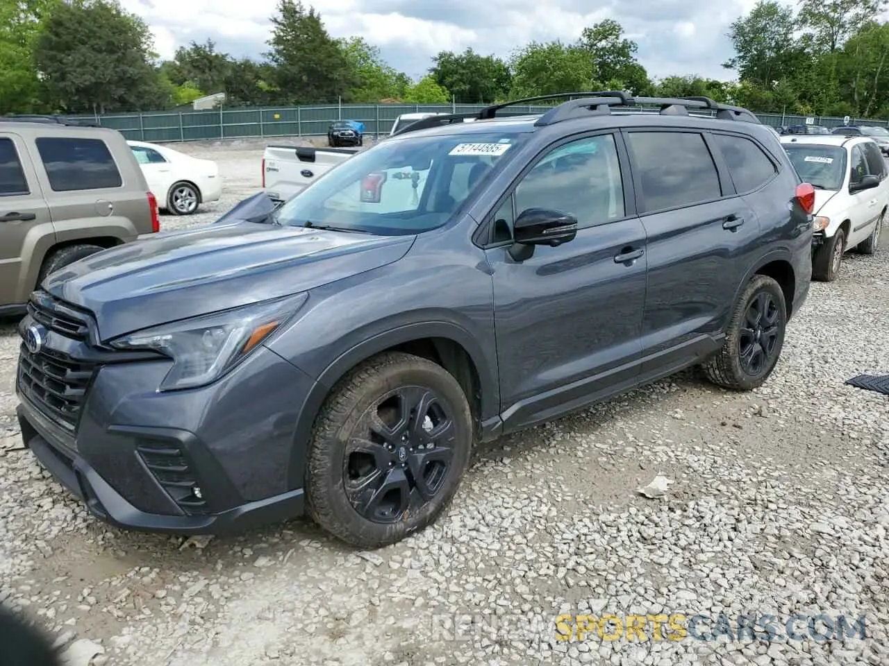 1 Photograph of a damaged car 4S4WMAKDXP3417375 SUBARU ASCENT 2023