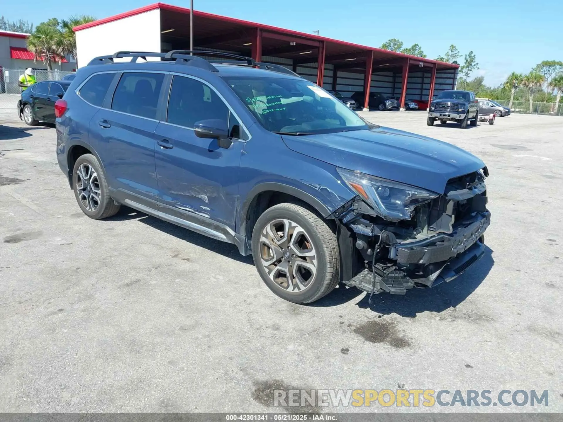 1 Photograph of a damaged car 4S4WMAND5P3419482 SUBARU ASCENT 2023