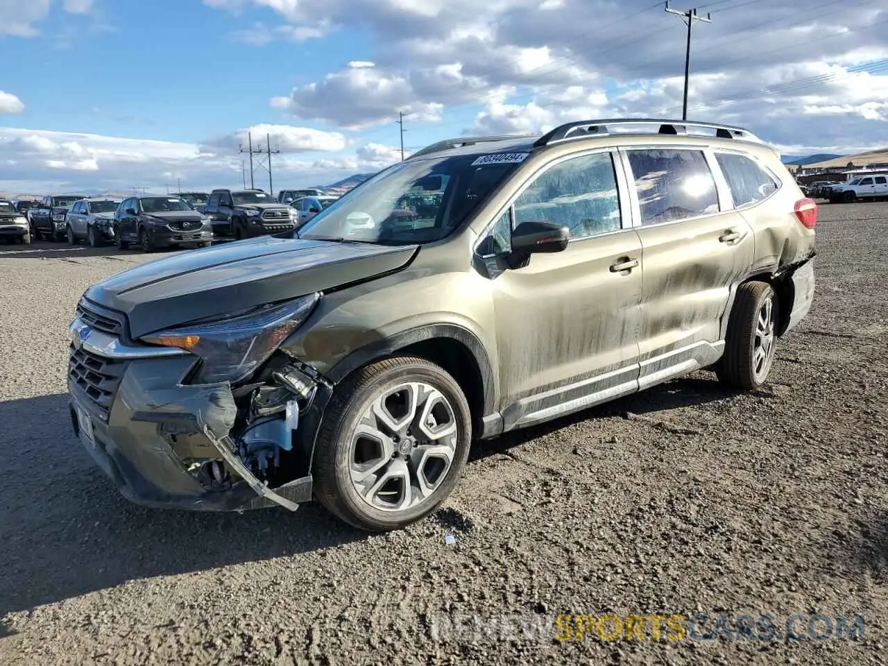 1 Photograph of a damaged car 4S4WMAND7P3463581 SUBARU ASCENT 2023