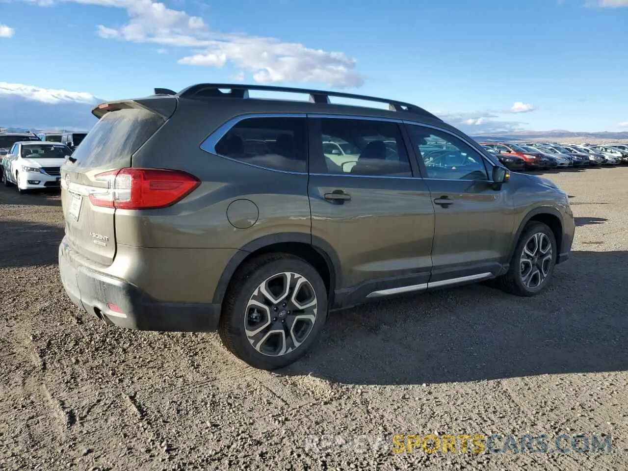 3 Photograph of a damaged car 4S4WMAND7P3463581 SUBARU ASCENT 2023