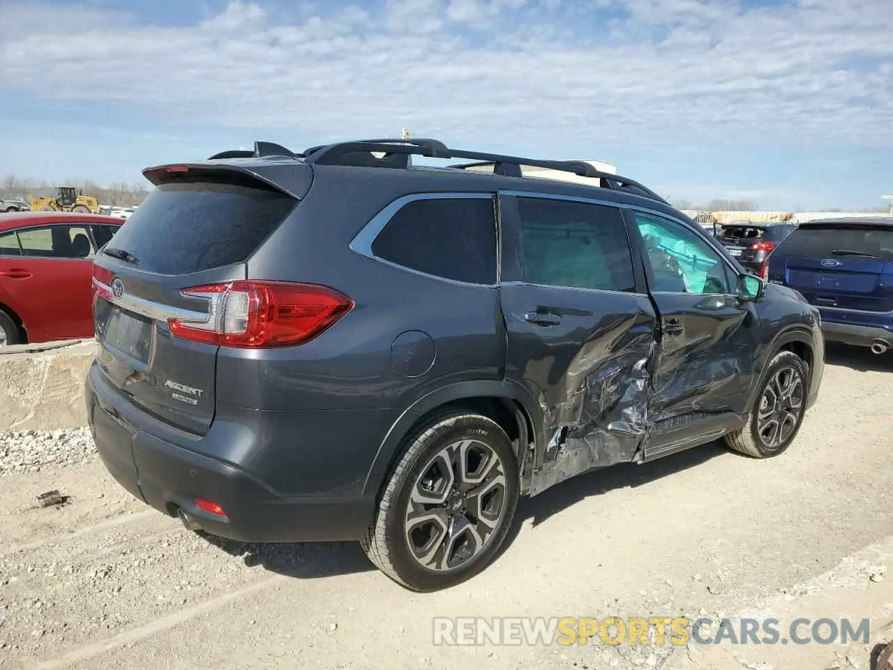 3 Photograph of a damaged car 4S4WMARD0P3435857 SUBARU ASCENT 2023