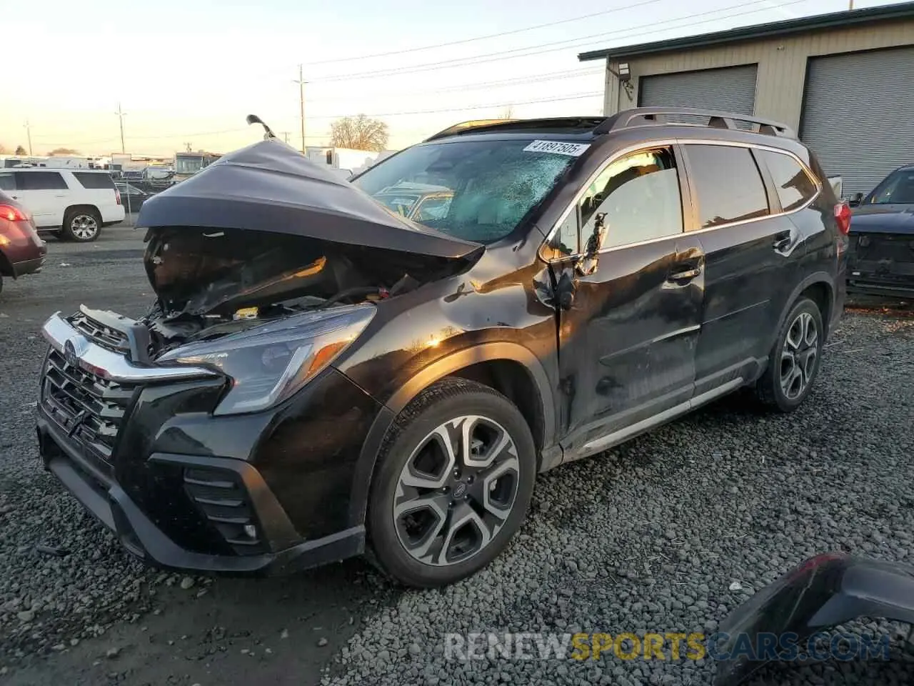 1 Photograph of a damaged car 4S4WMARD5P3455506 SUBARU ASCENT 2023