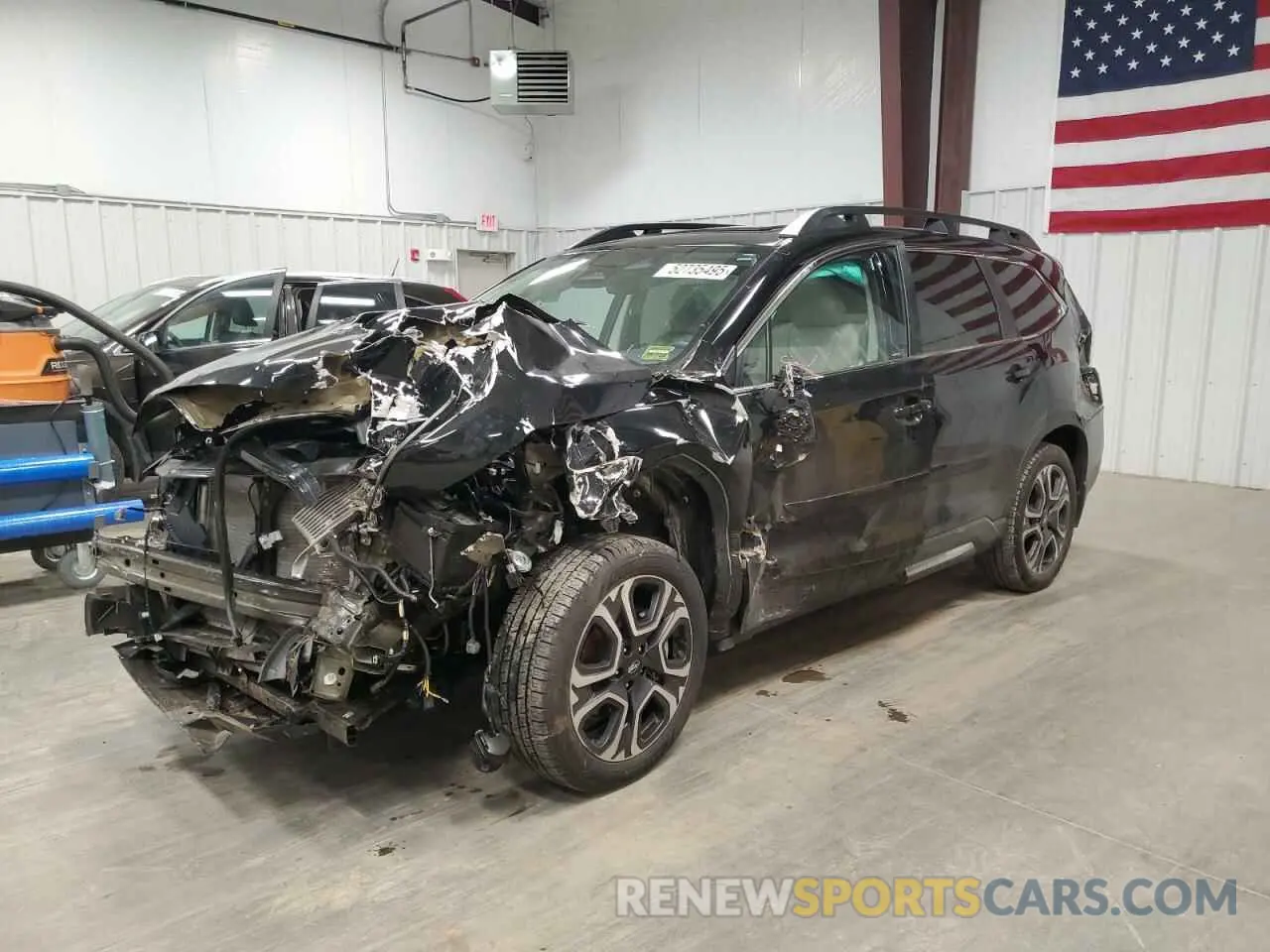 1 Photograph of a damaged car 4S4WMARD8P3433404 SUBARU ASCENT 2023
