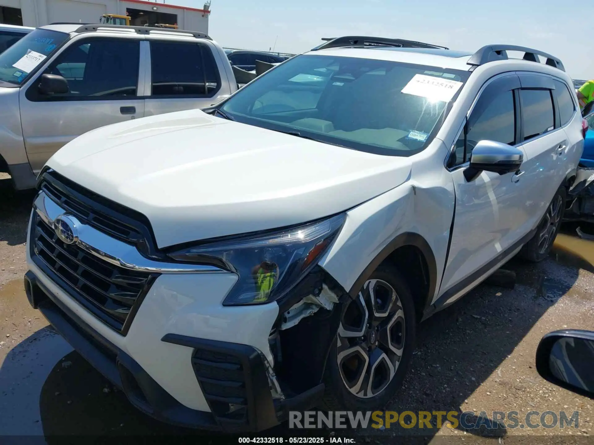 2 Photograph of a damaged car 4S4WMARD8P3456892 SUBARU ASCENT 2023