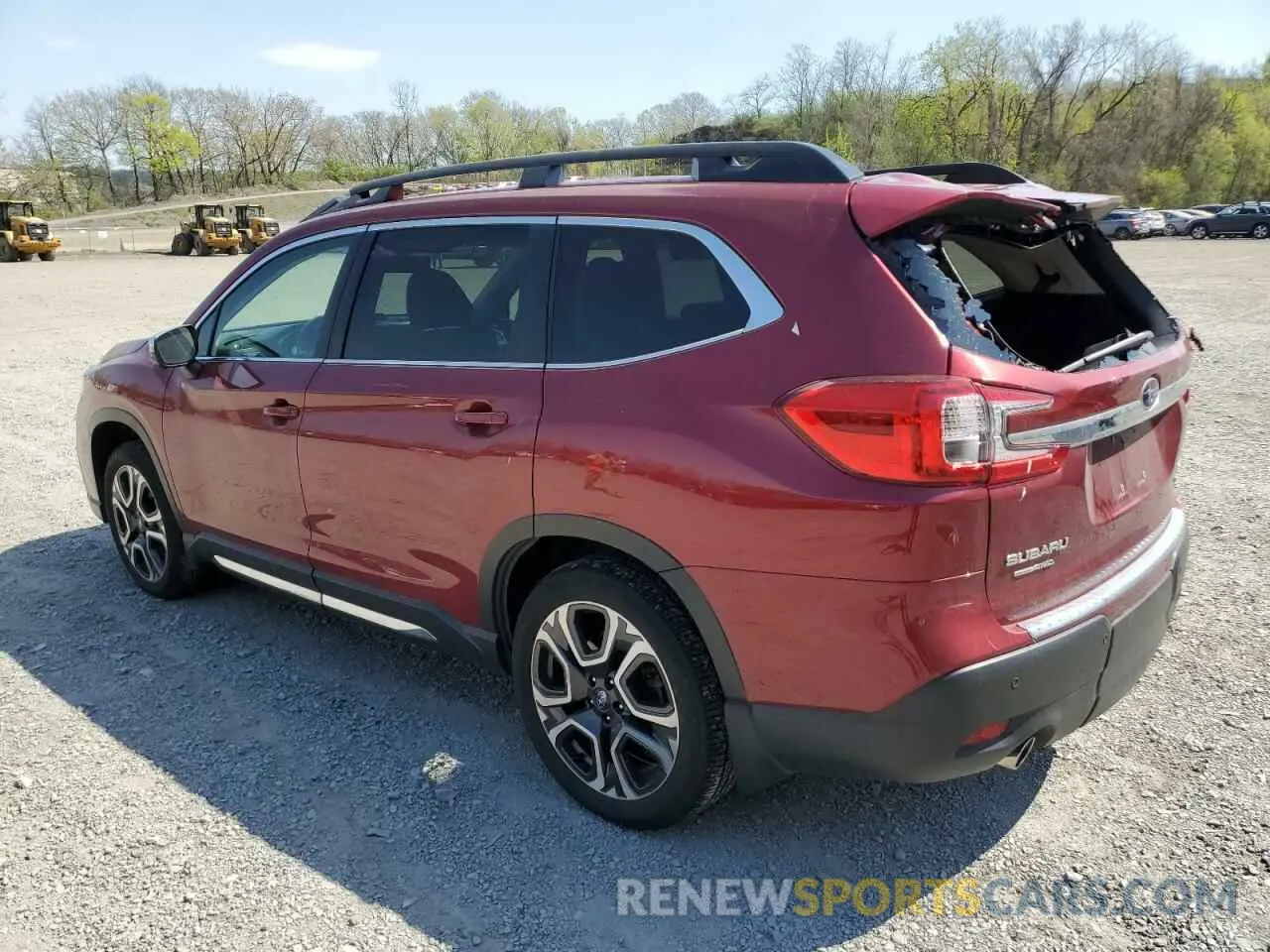 2 Photograph of a damaged car 4S4WMARD9P3414344 SUBARU ASCENT 2023