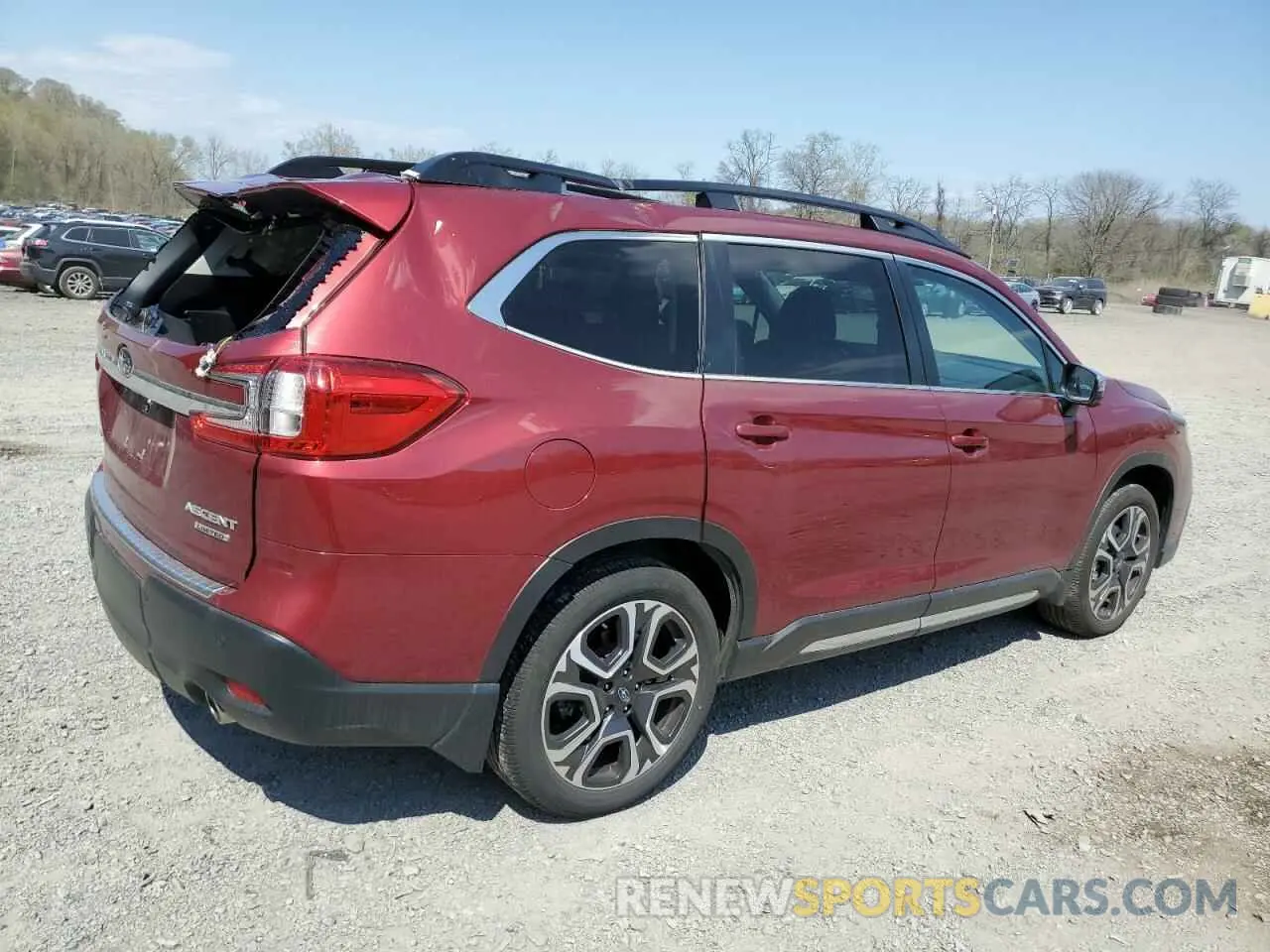 3 Photograph of a damaged car 4S4WMARD9P3414344 SUBARU ASCENT 2023