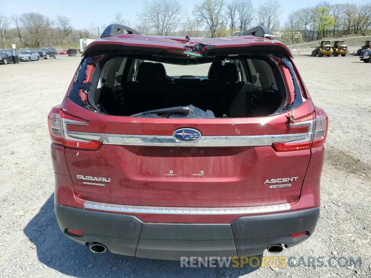 6 Photograph of a damaged car 4S4WMARD9P3414344 SUBARU ASCENT 2023