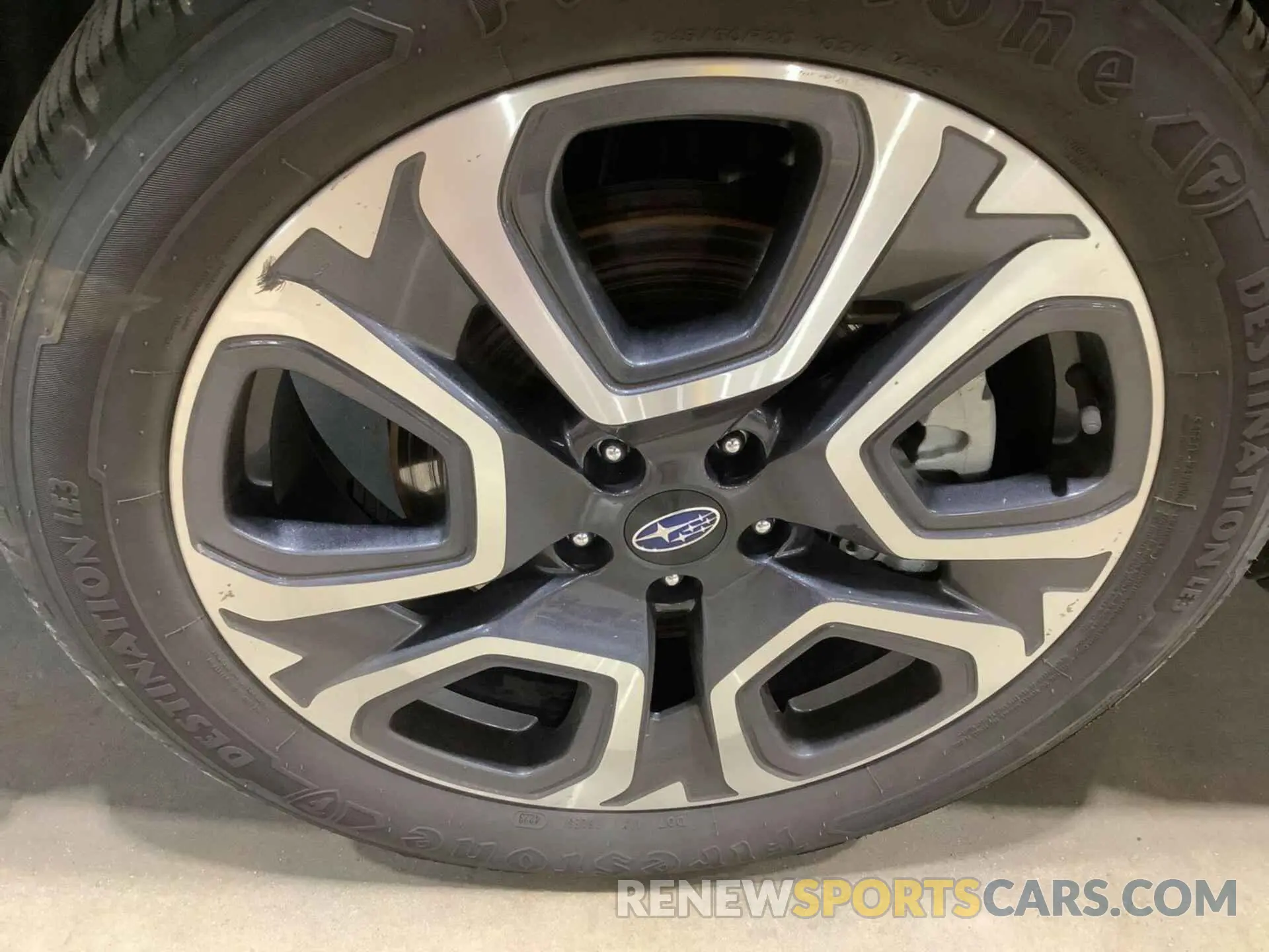 1 Photograph of a damaged car 4S4WMASD6P3450244 SUBARU ASCENT 2023