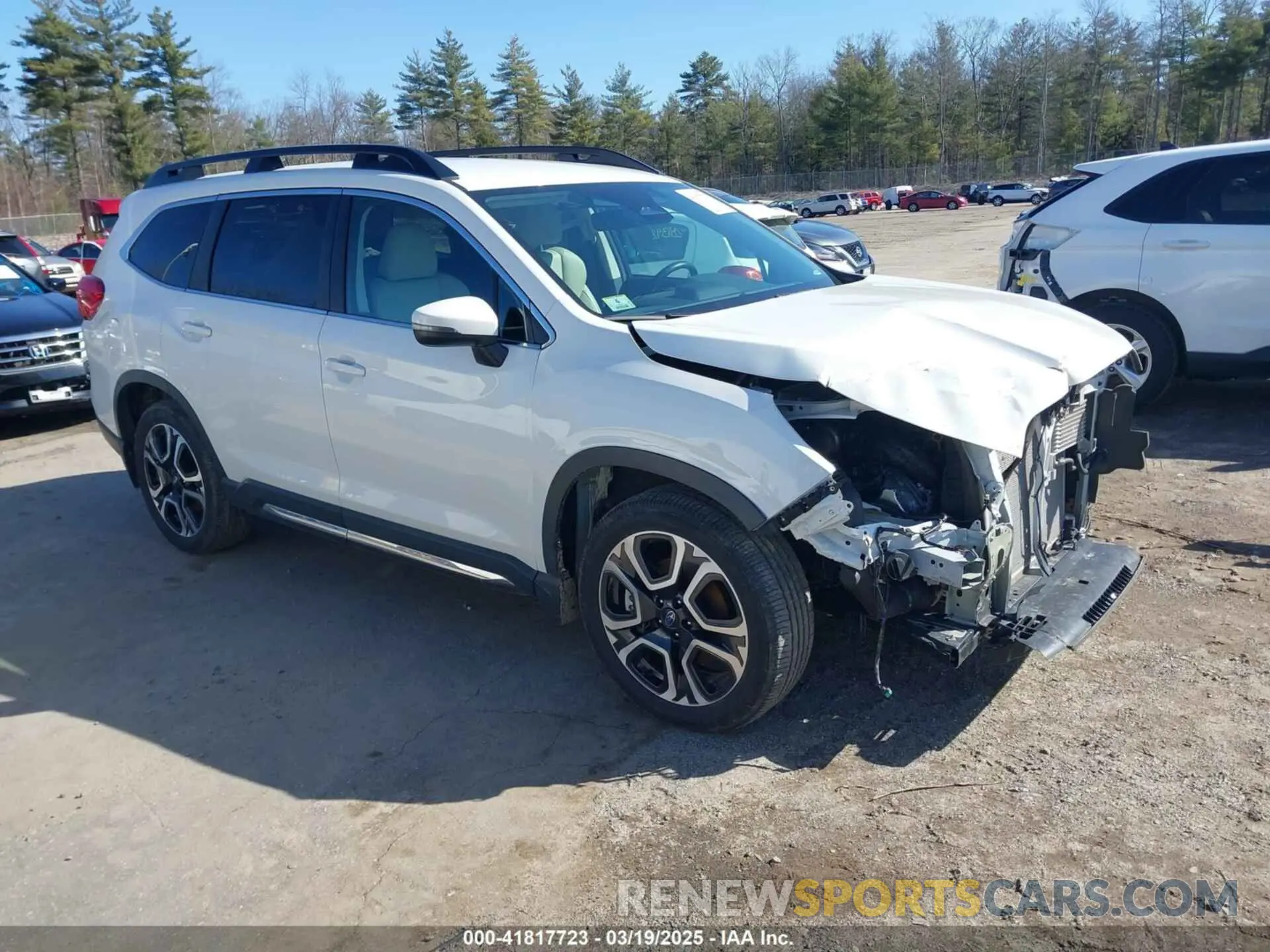 1 Photograph of a damaged car 4S4WMASD7P3442198 SUBARU ASCENT 2023