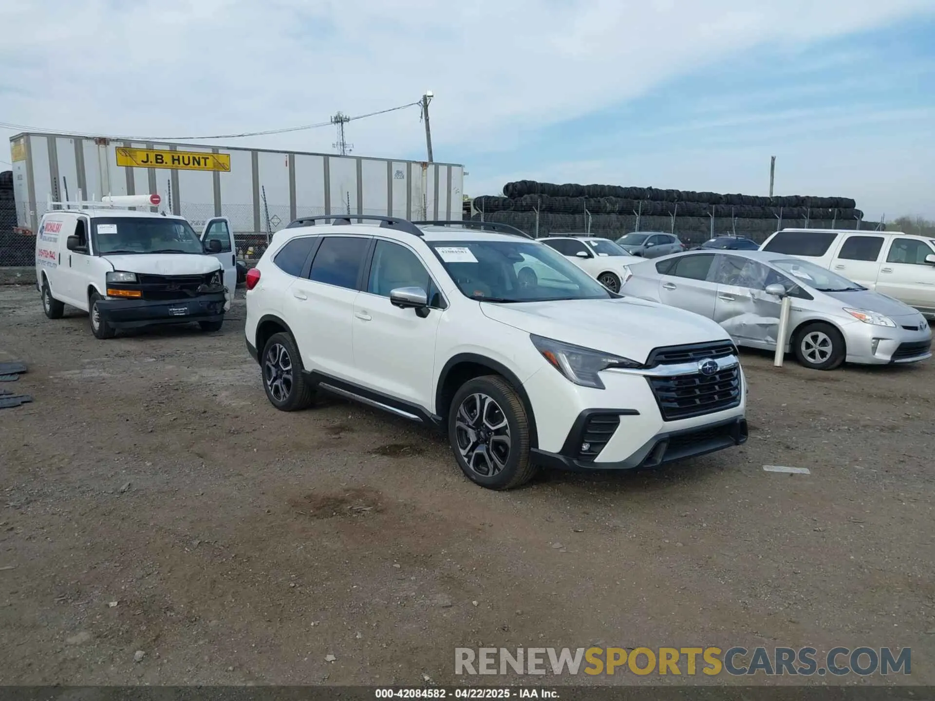 1 Photograph of a damaged car 4S4WMAUD4P3447601 SUBARU ASCENT 2023