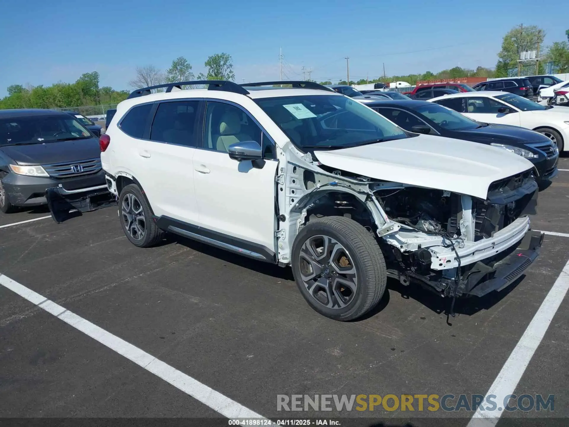1 Photograph of a damaged car 4S4WMAUD7P3454459 SUBARU ASCENT 2023